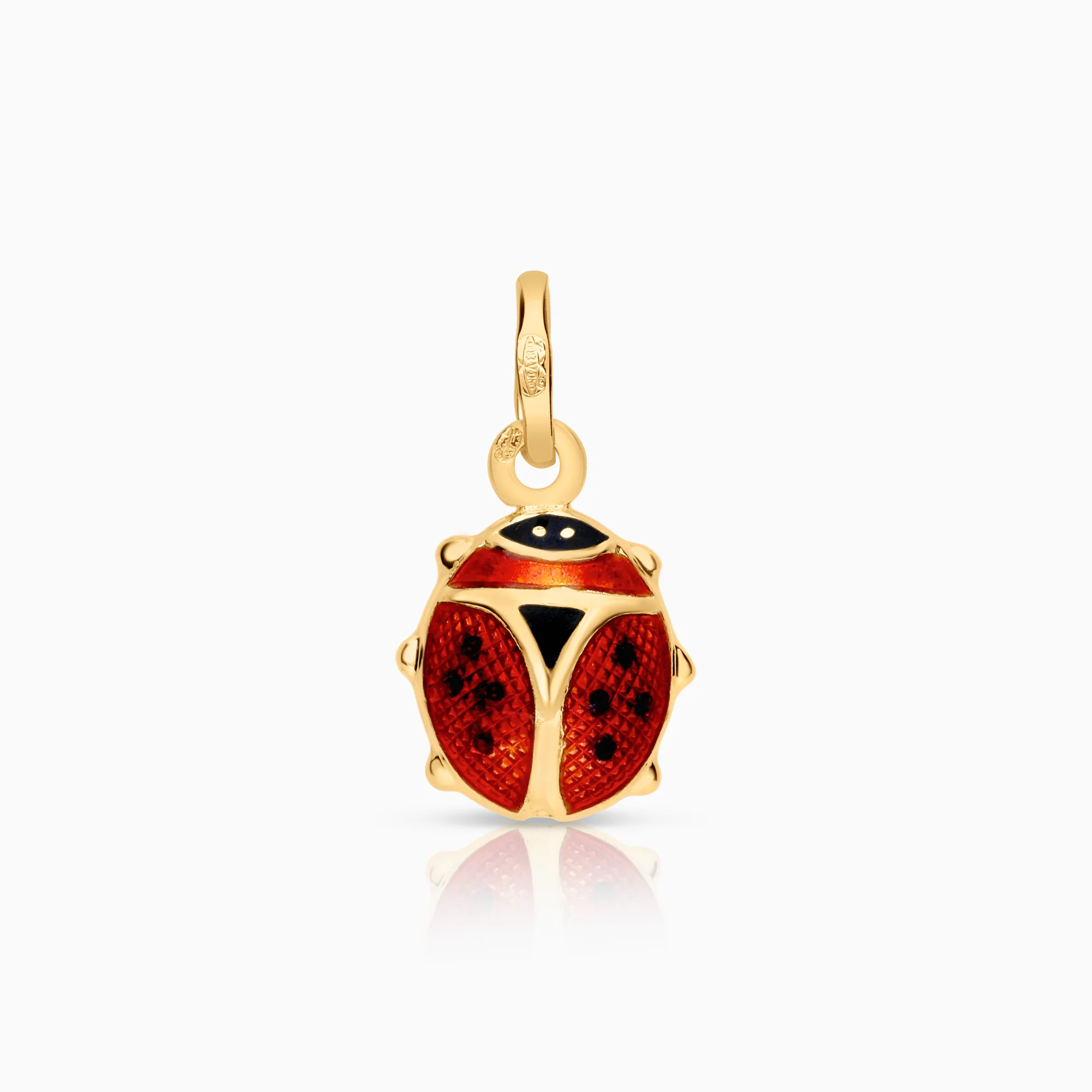 Ladybug pendant 0.92g 18K gold