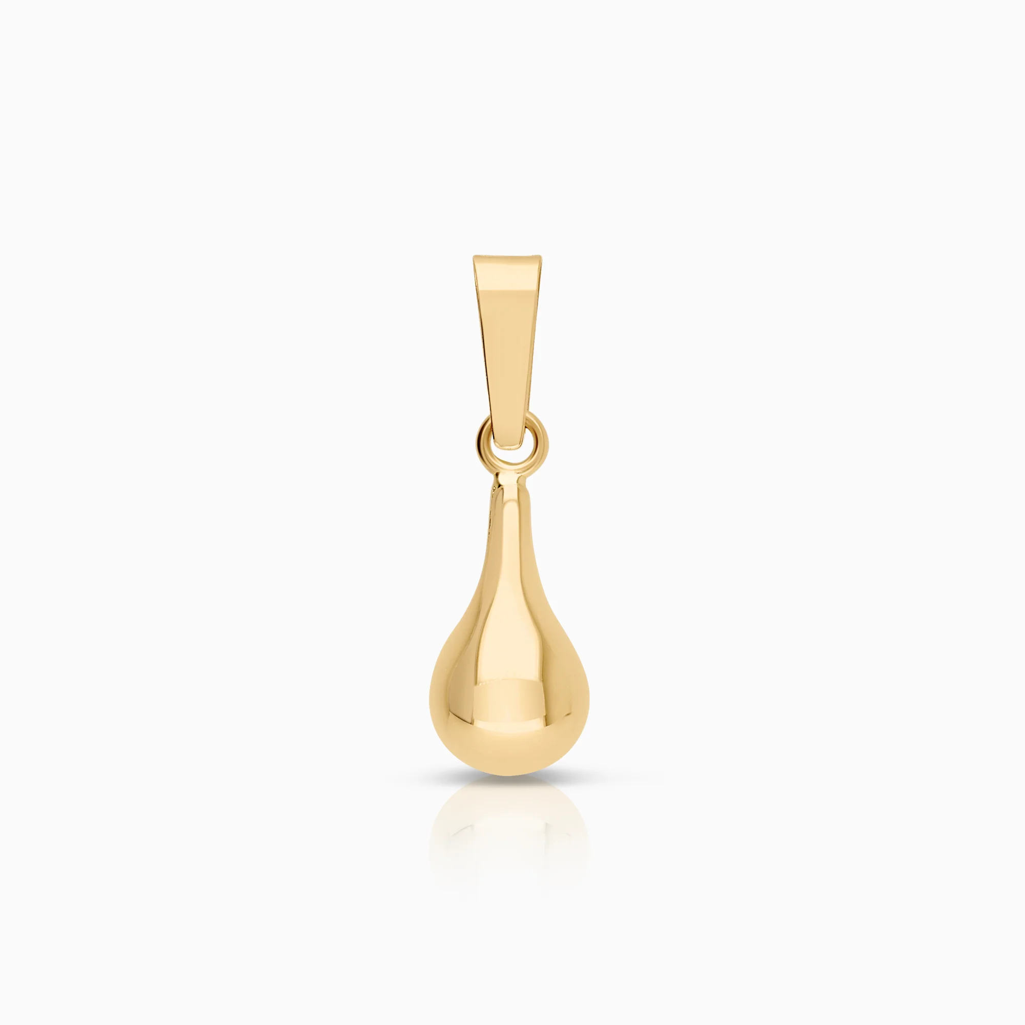 Drop pendant 0.45g 18K gold