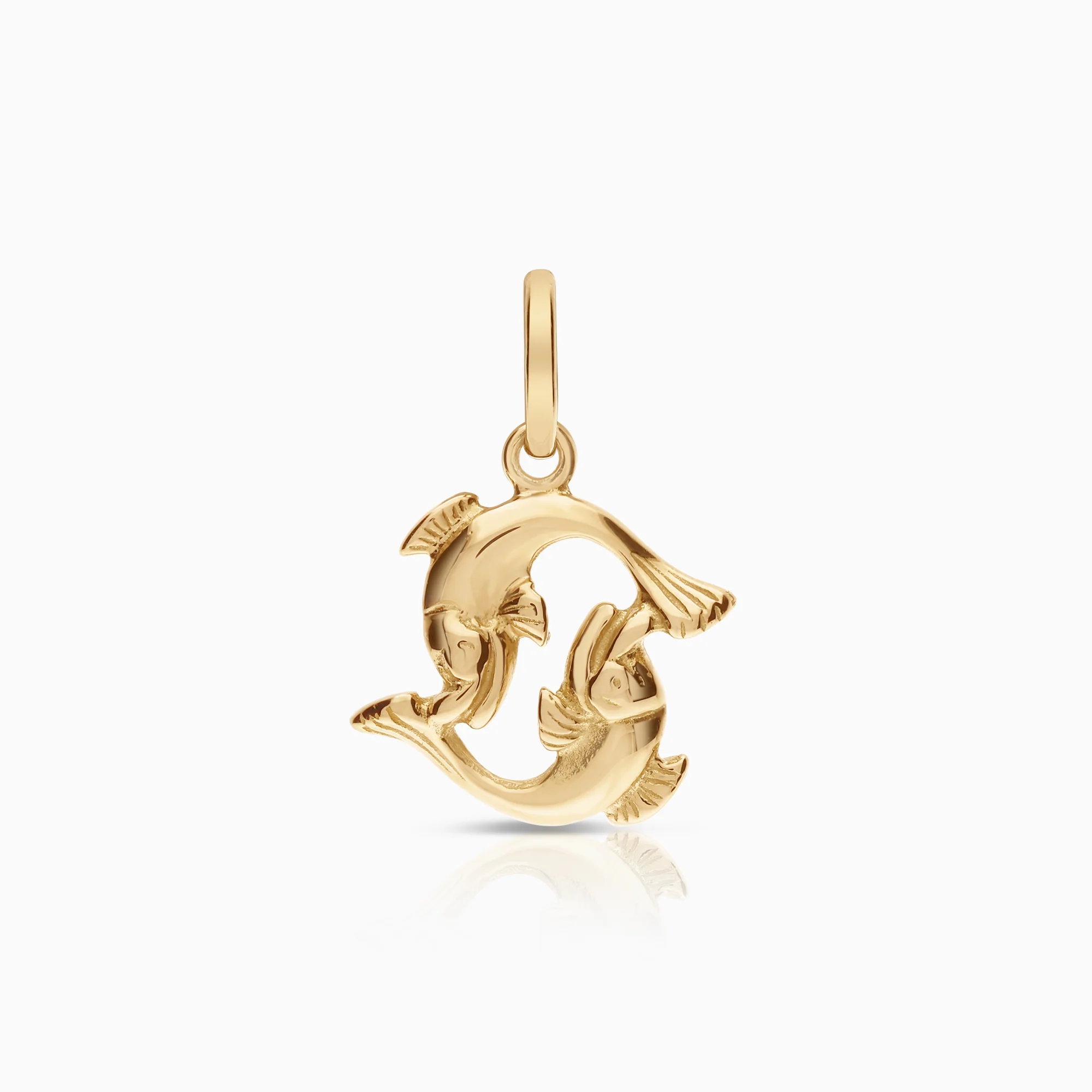 Pisces pendant 1.30g 18K gold