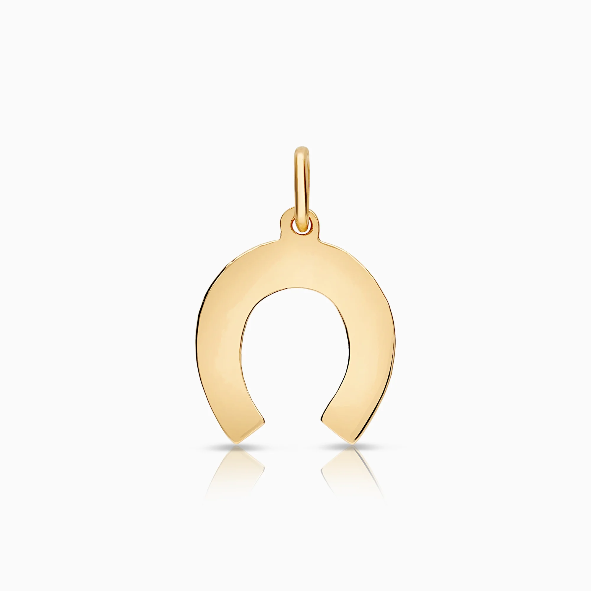 Horseshoe pendant 0.33g 18K gold
