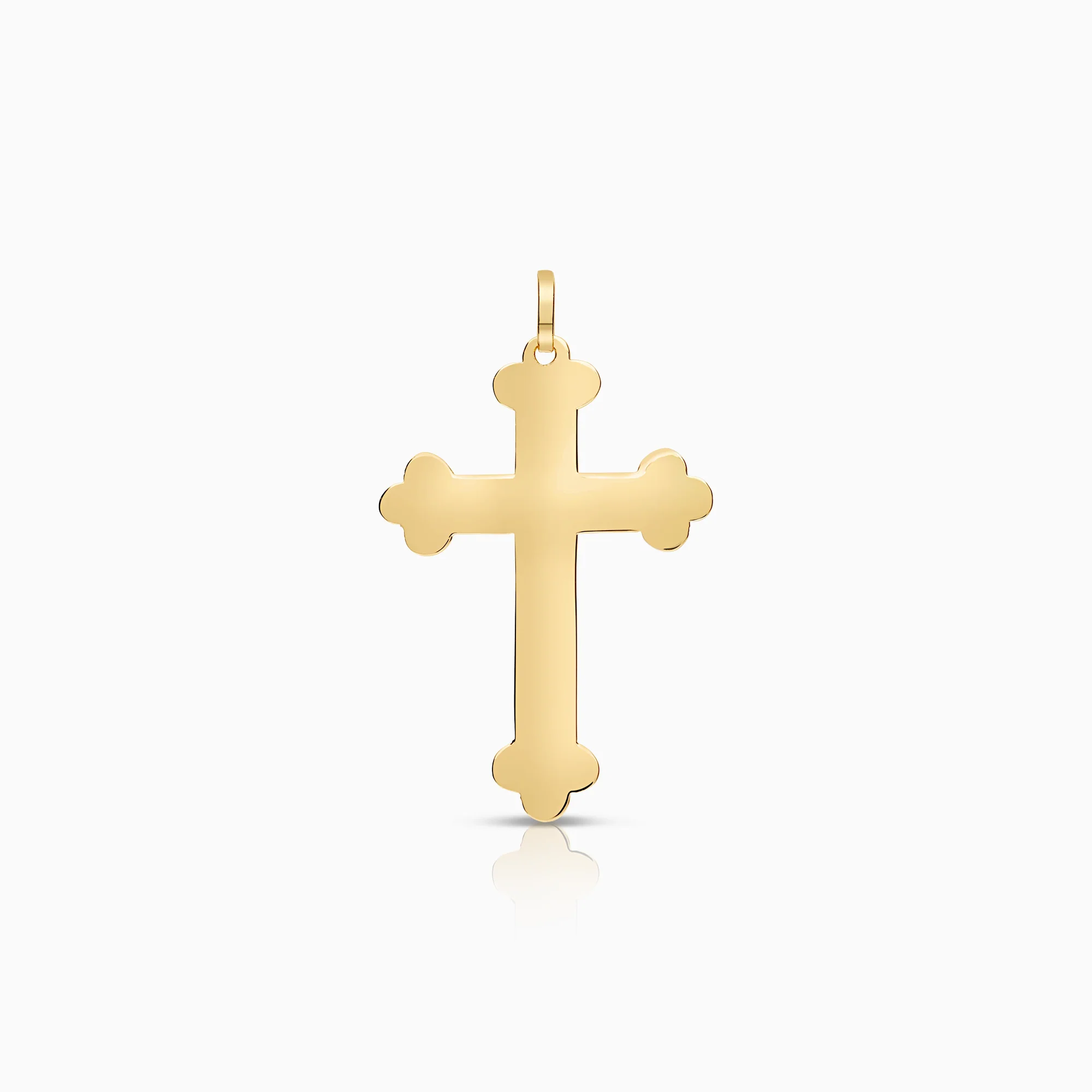Pendant with Cross 1.31g 18K gold
