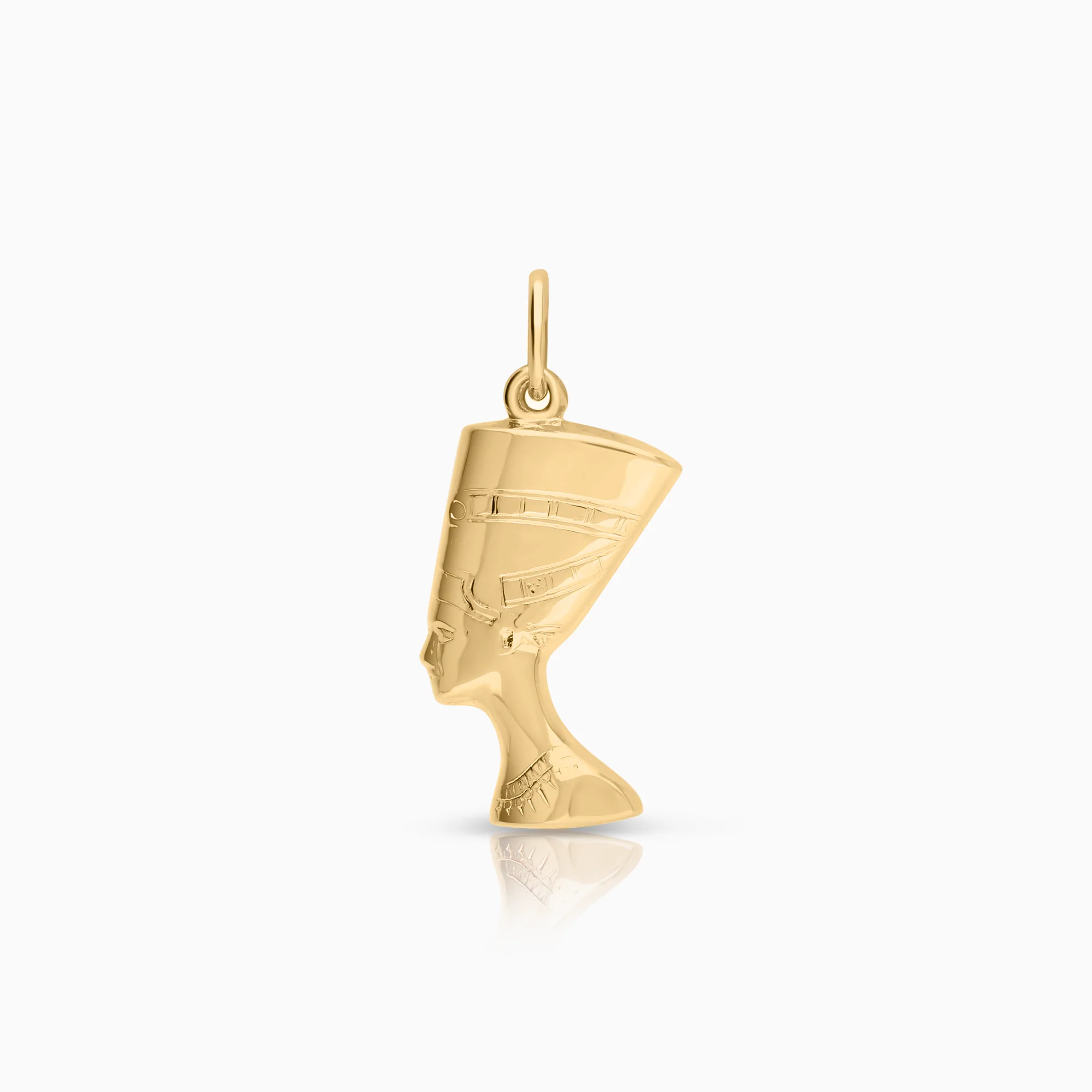 Nefertiti pendant 0.83g 18K gold