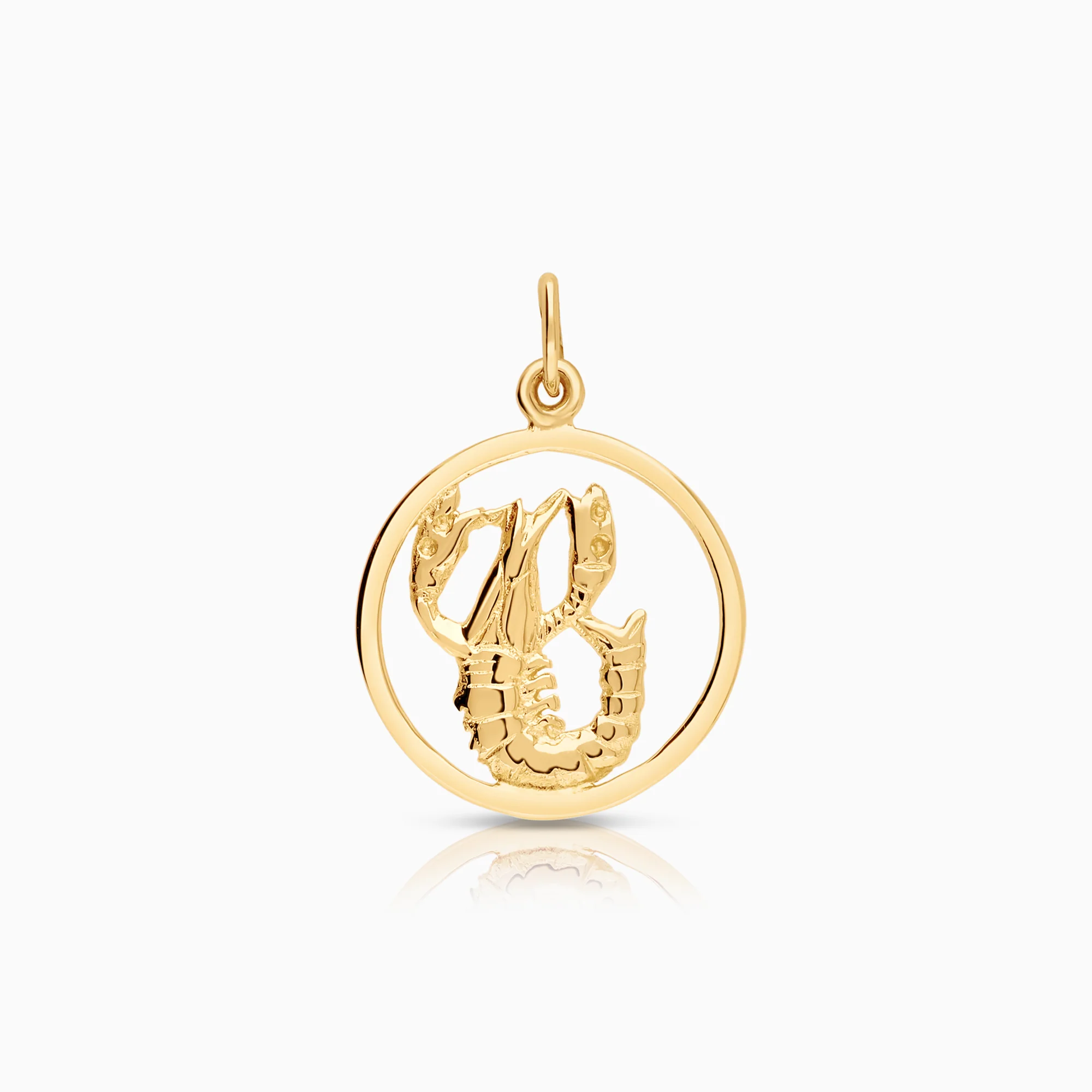 Scorpio pendant 1.19g 18K gold