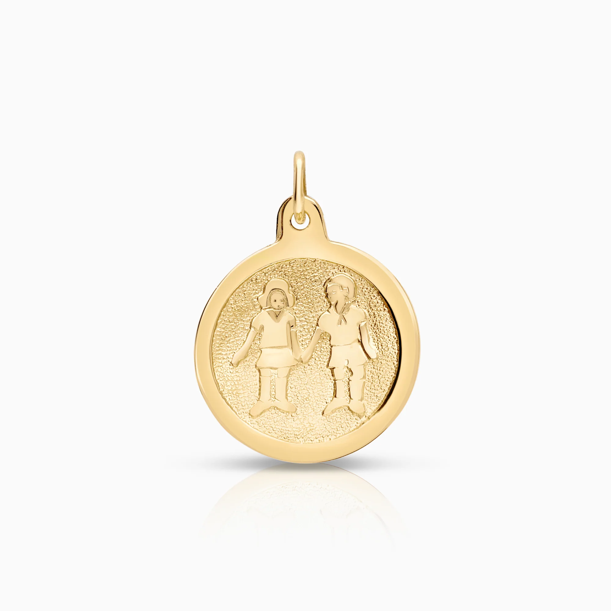 Gemini pendant 0.54g 18K gold