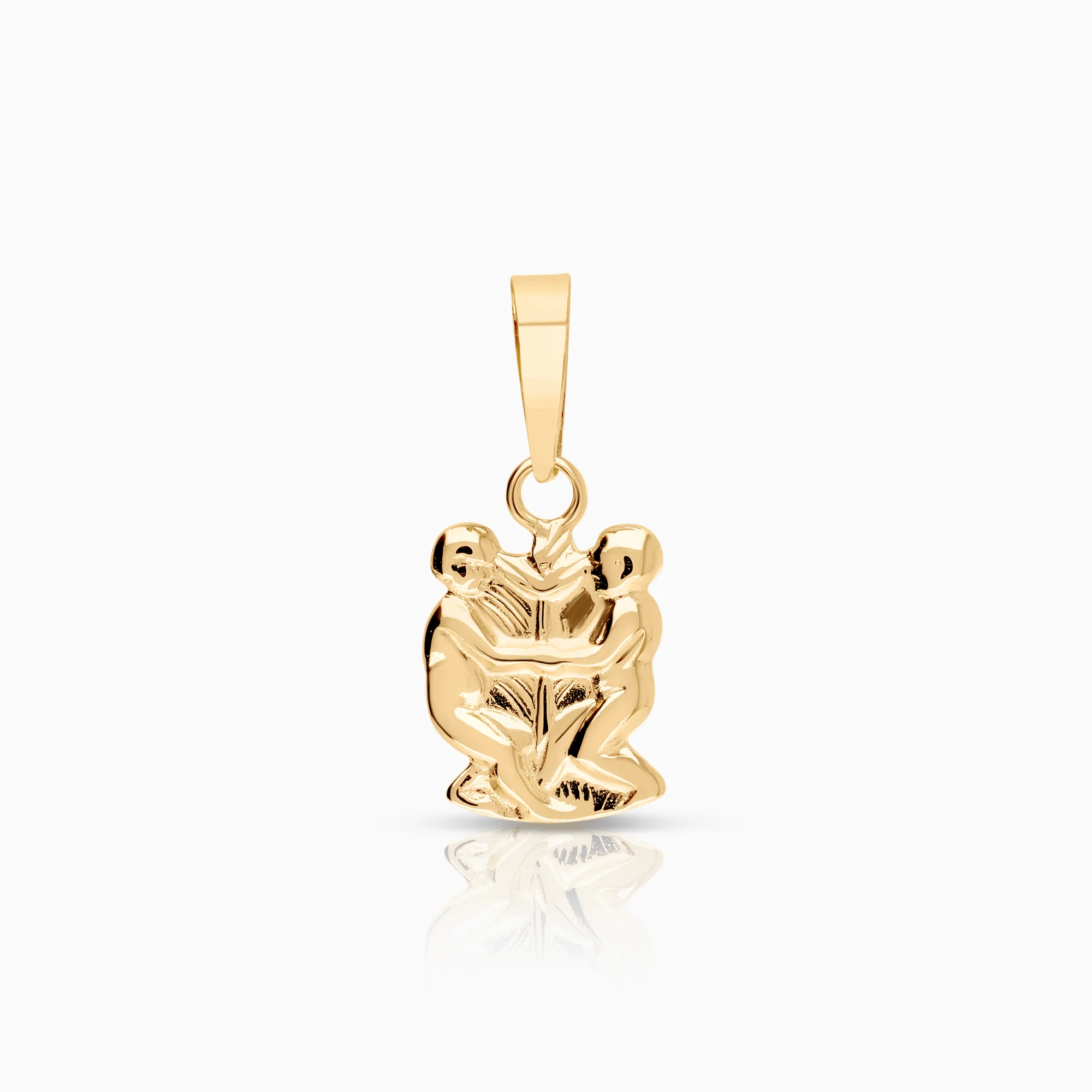Gemini pendant 0.59g 18K gold