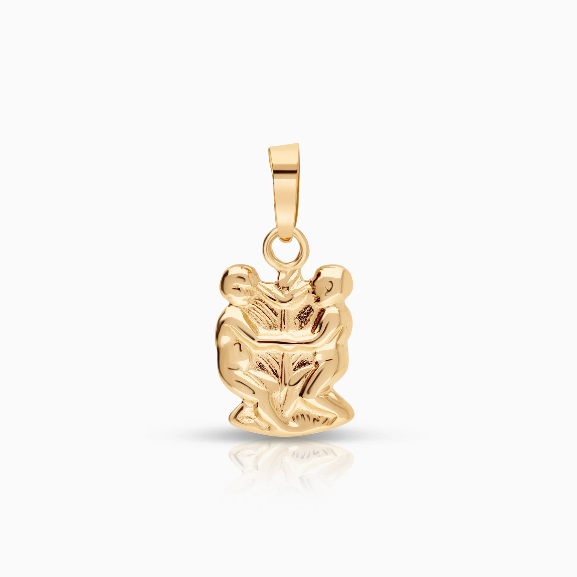 Gemini pendant 0.64g 18K gold