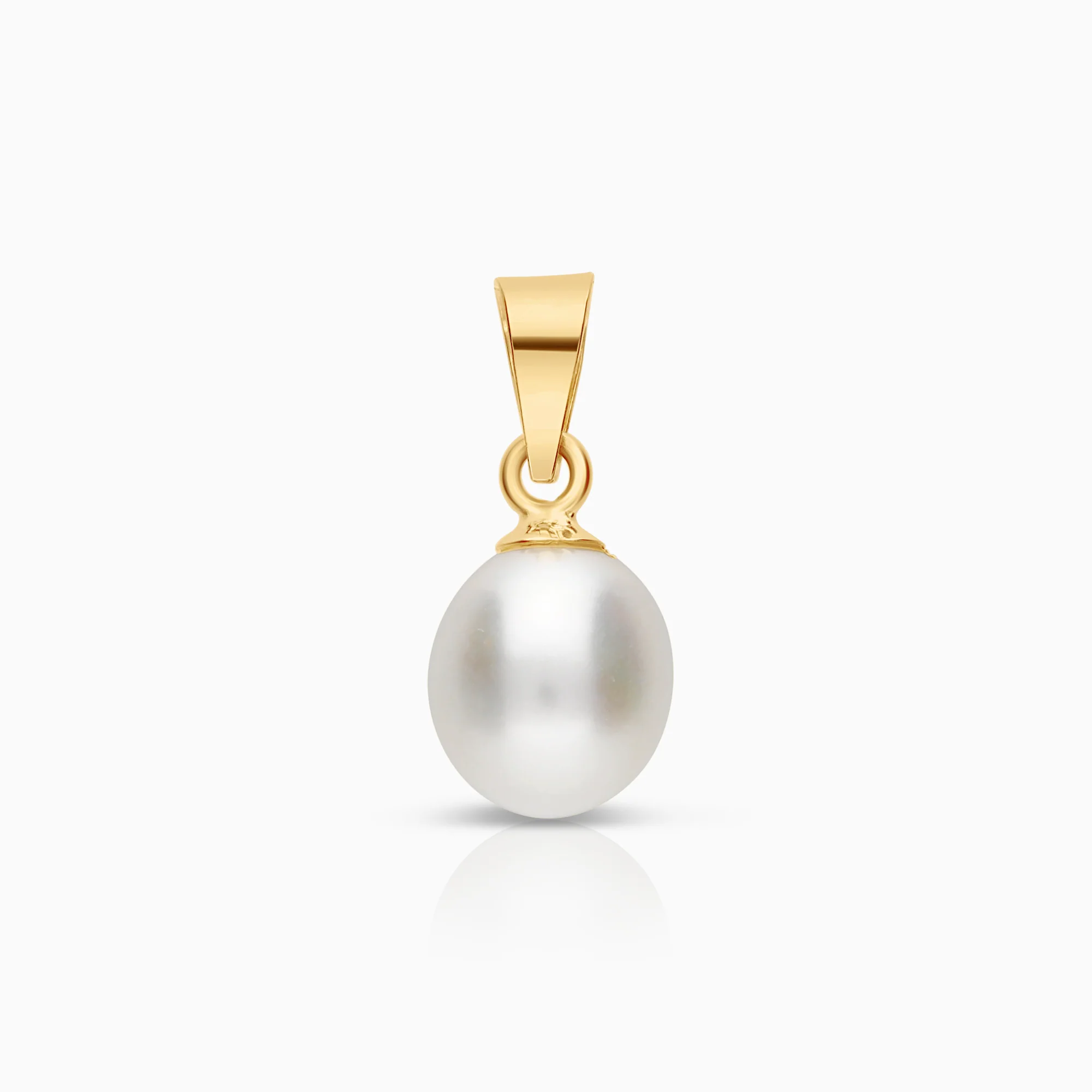 Pearl pendant 0.75g 18K gold