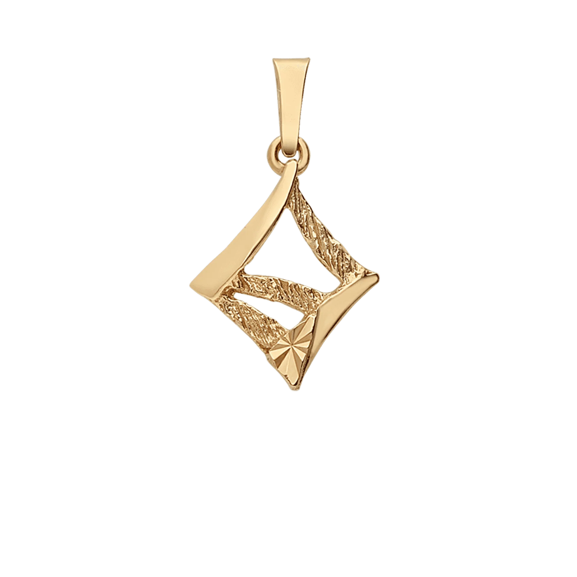Pendant 0.68g 18K gold - Image 2