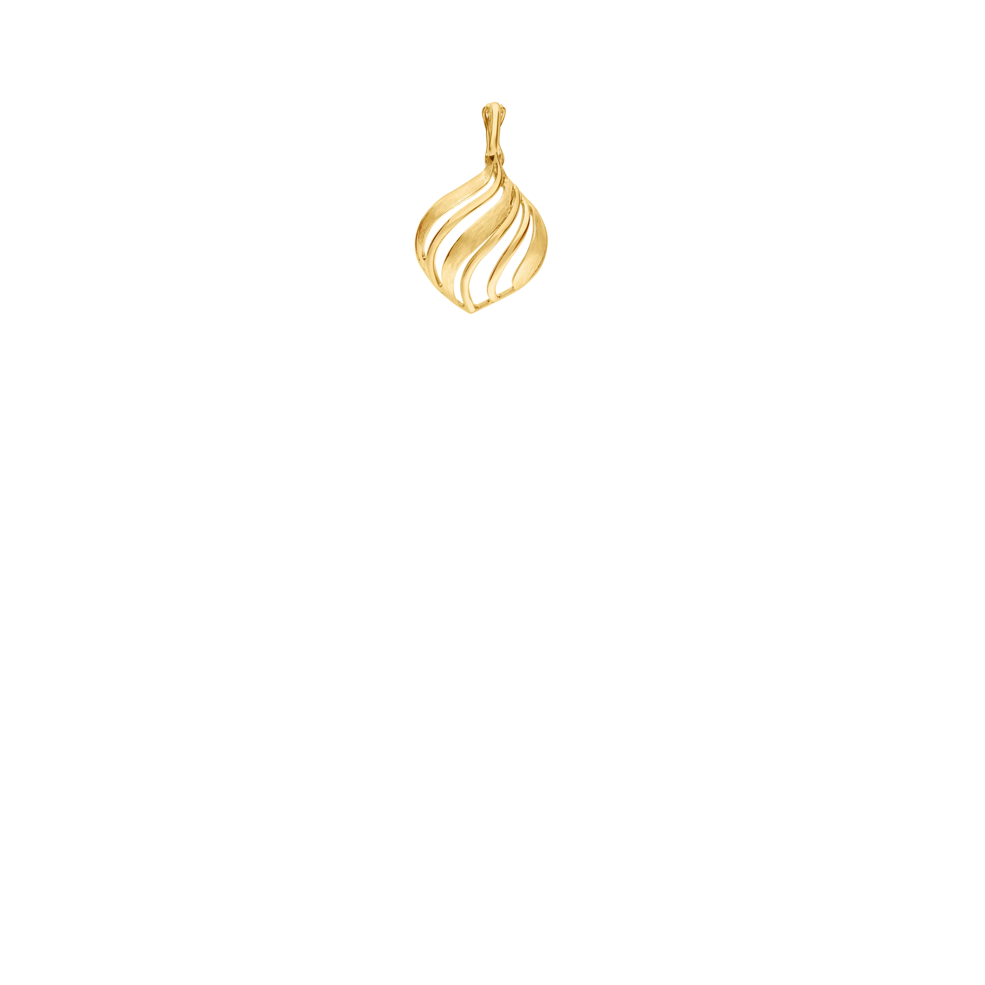 Pendant 1.71g 18K gold - Image 2