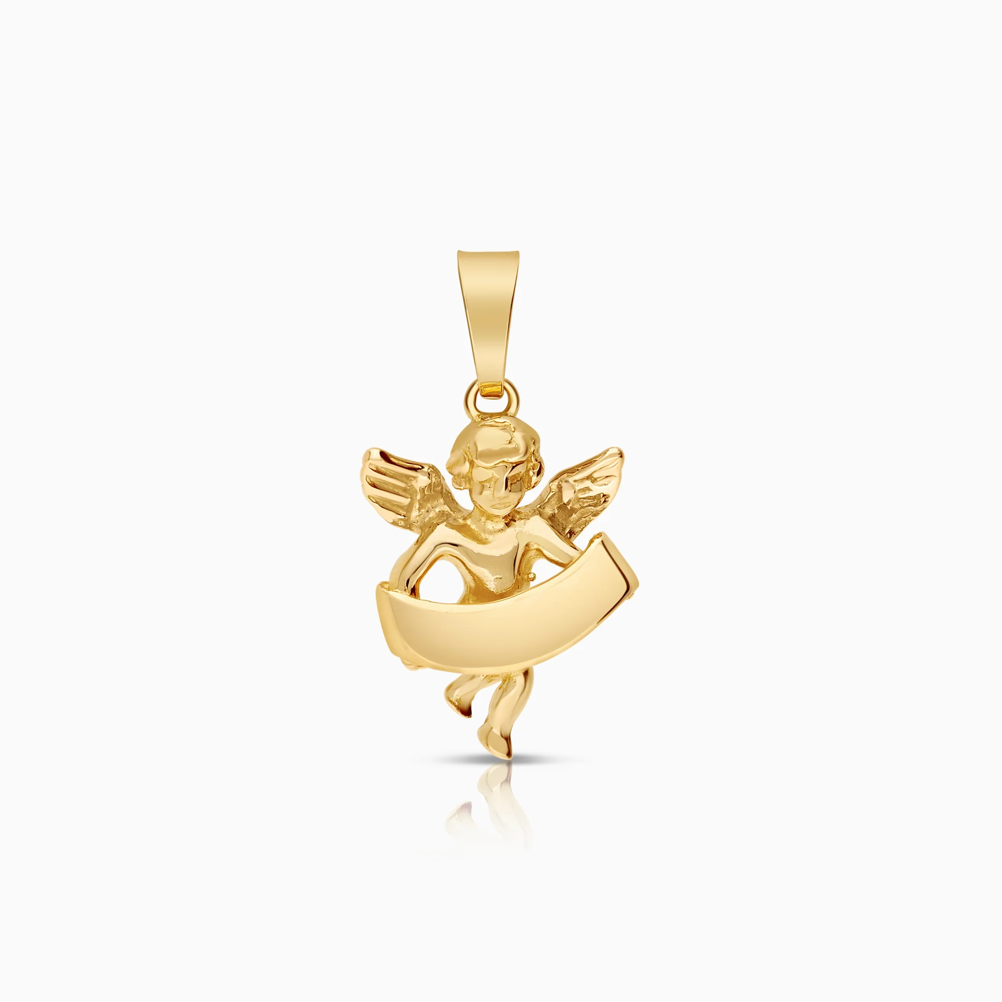Gold pendant angel 2.71g 18K gold