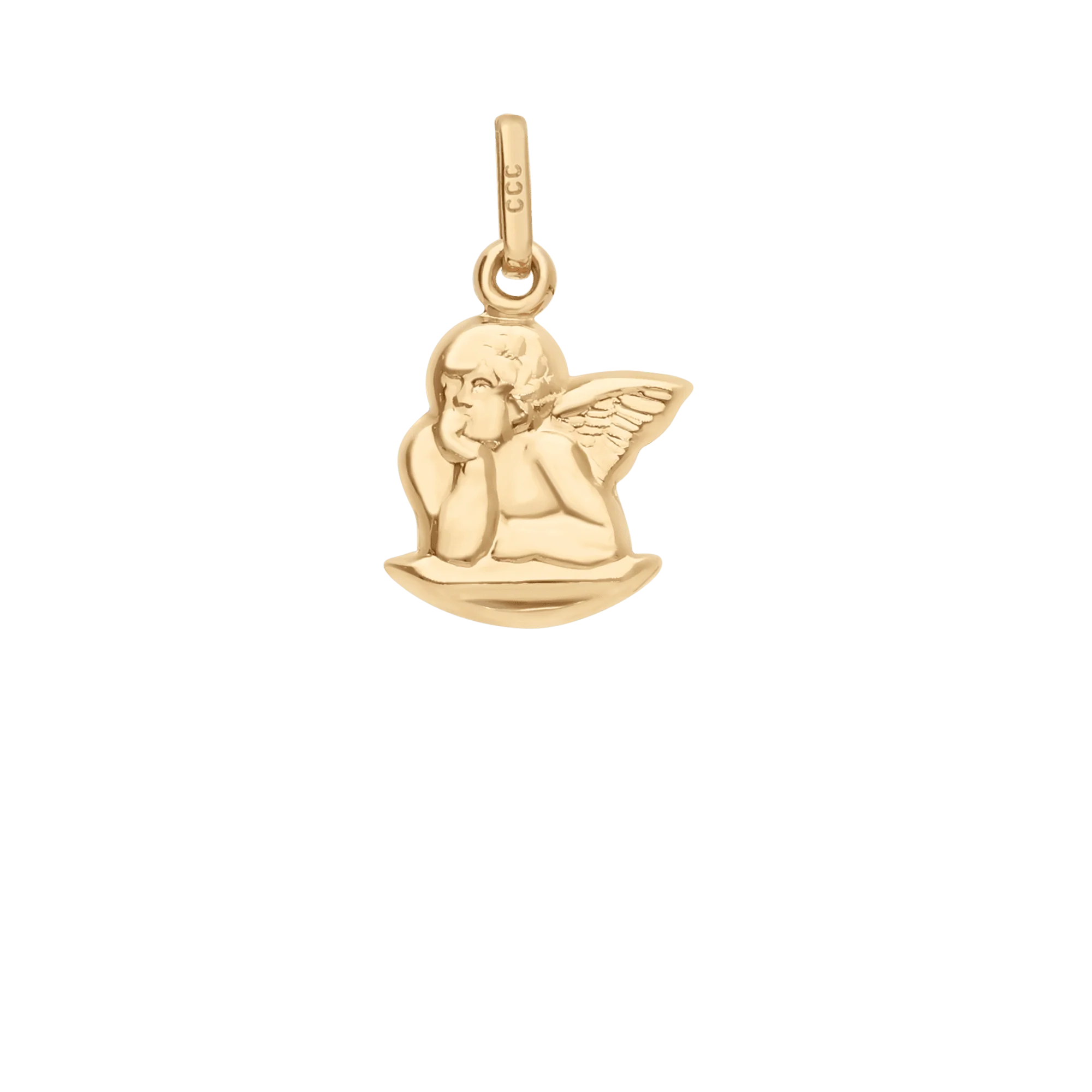 Angel pendant 0.58g 18K gold - Image 2