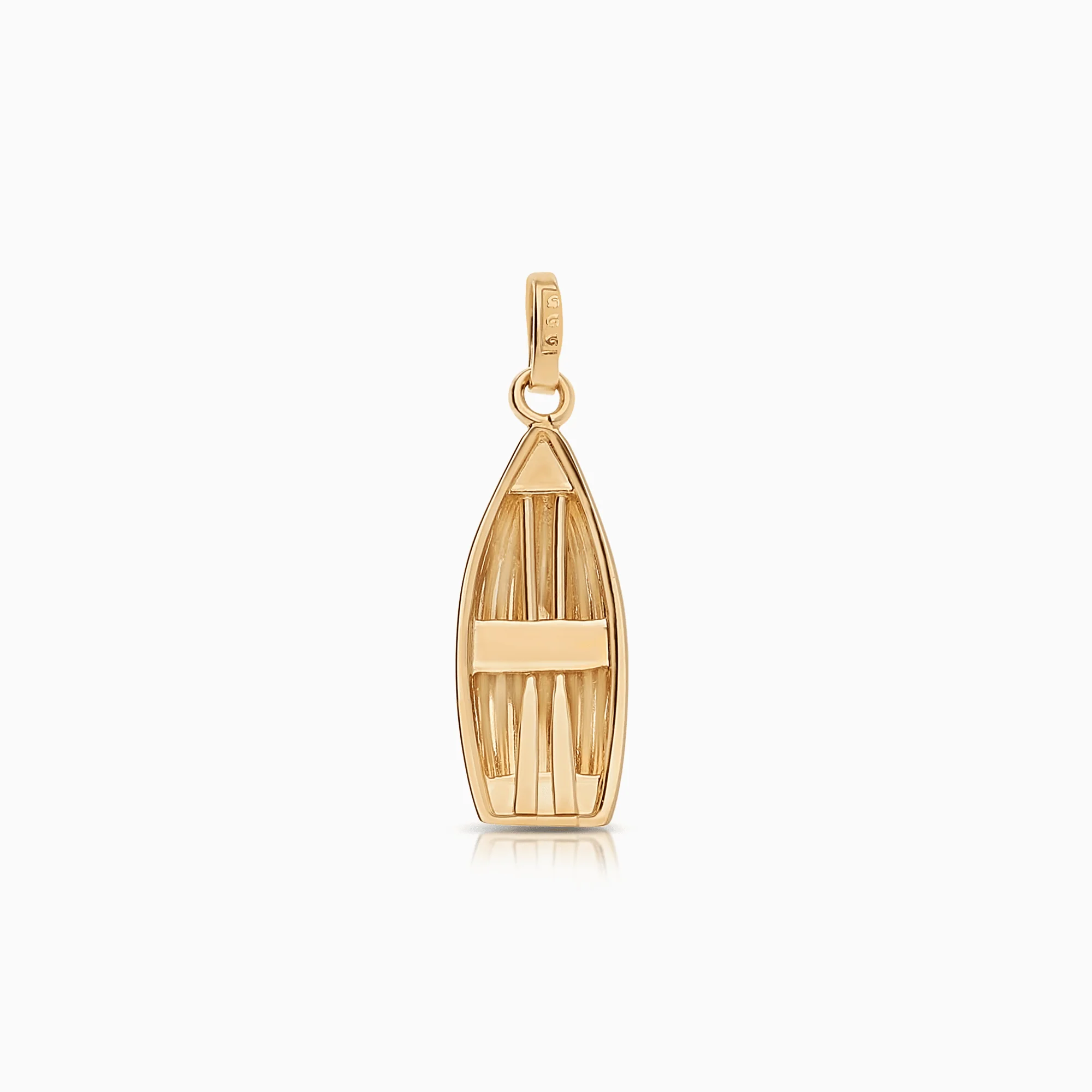 Boat pendant 0.75g 18K gold