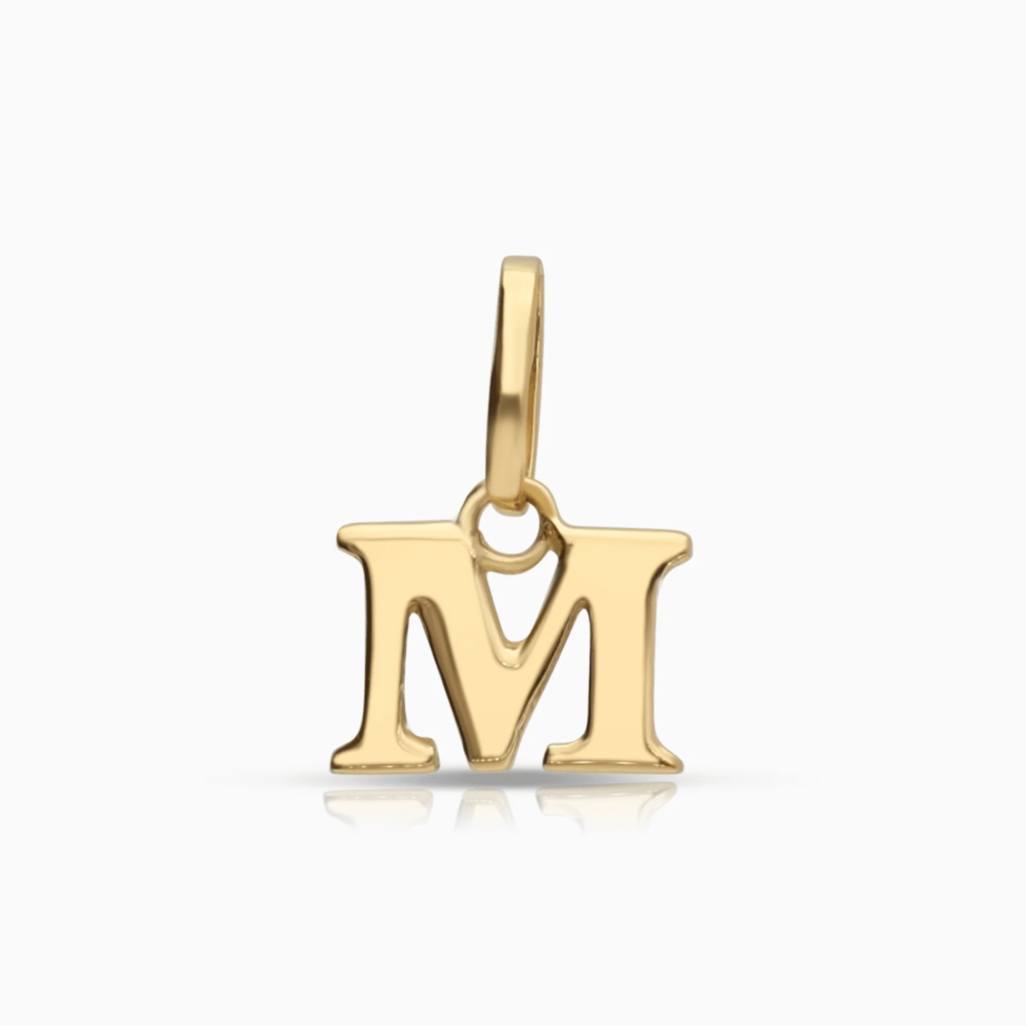 Letter Pendant 0.36g 18K Gold