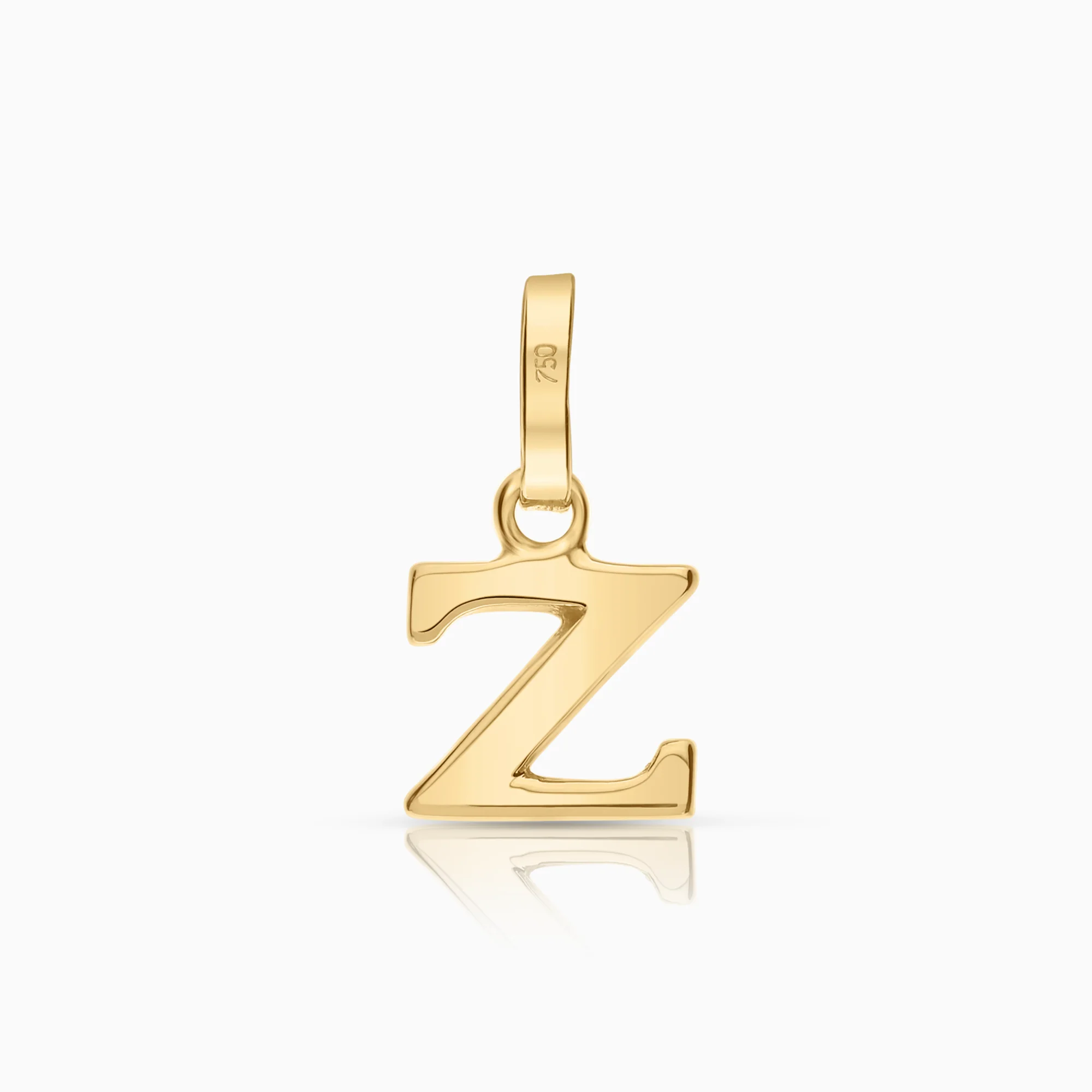 Pendant letter 0.38g 18K gold