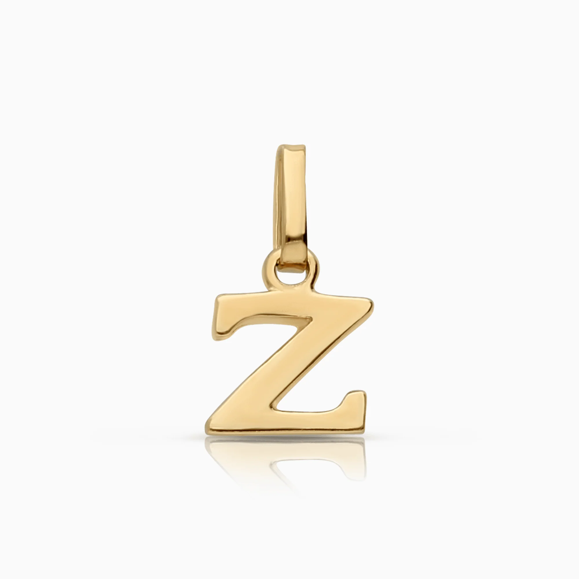 Letter pendant 0.43g 18K gold