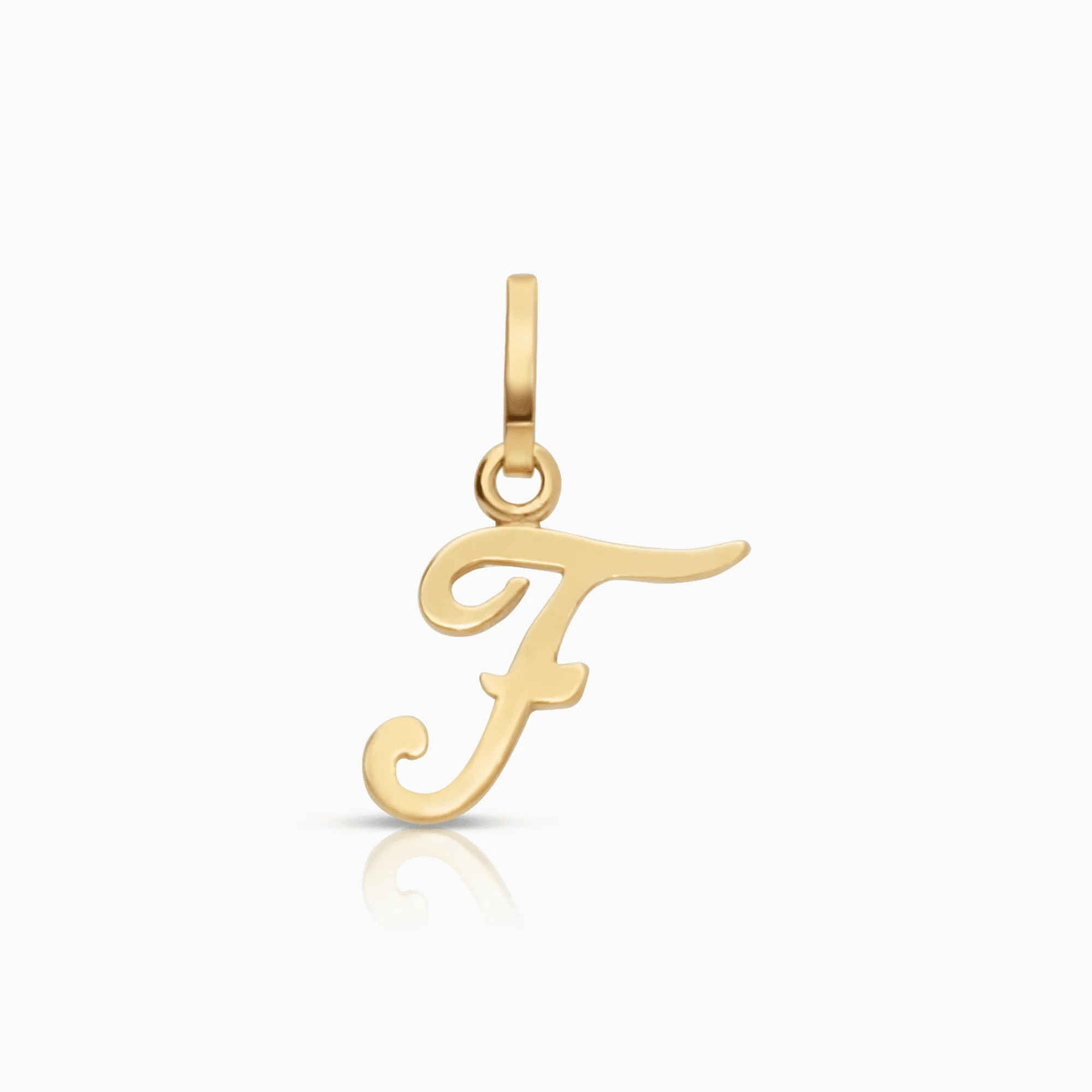 Letter pendant 0.43g 18K gold