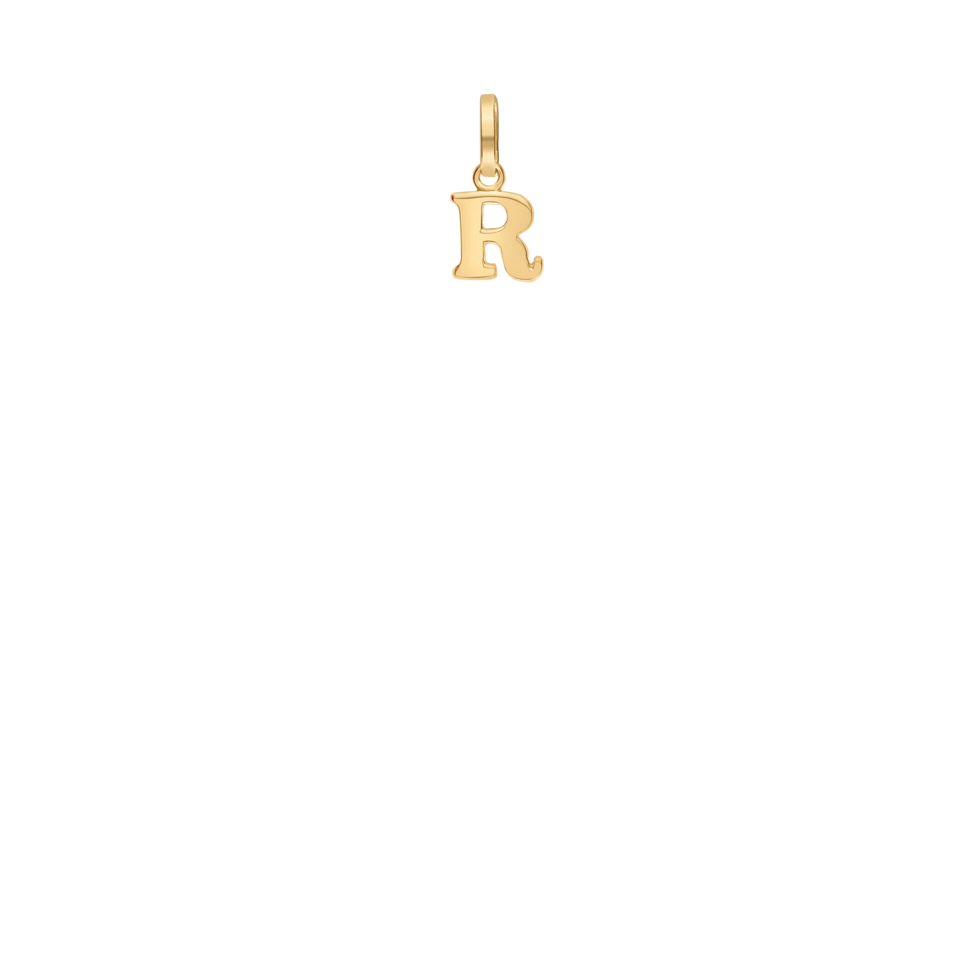 Pendant letter 0.44g 18K gold - Image 2