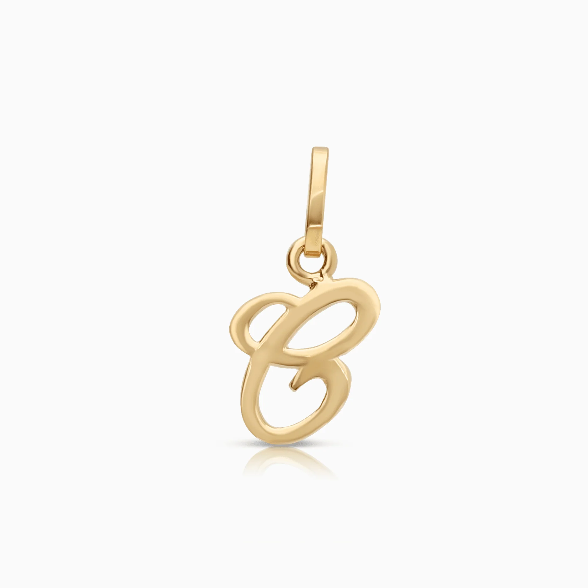Letter Pendant 0.50g 18K Gold