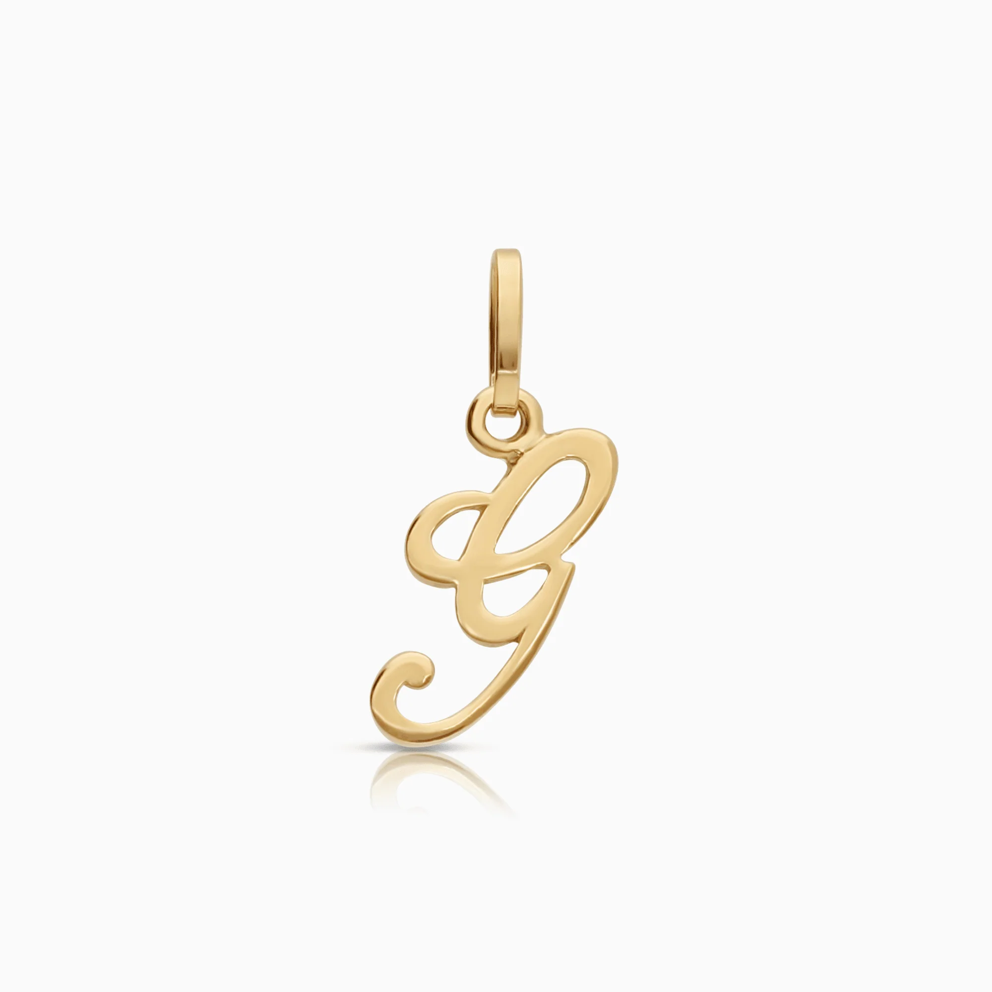 Letter Pendant 0.50g 18K Gold