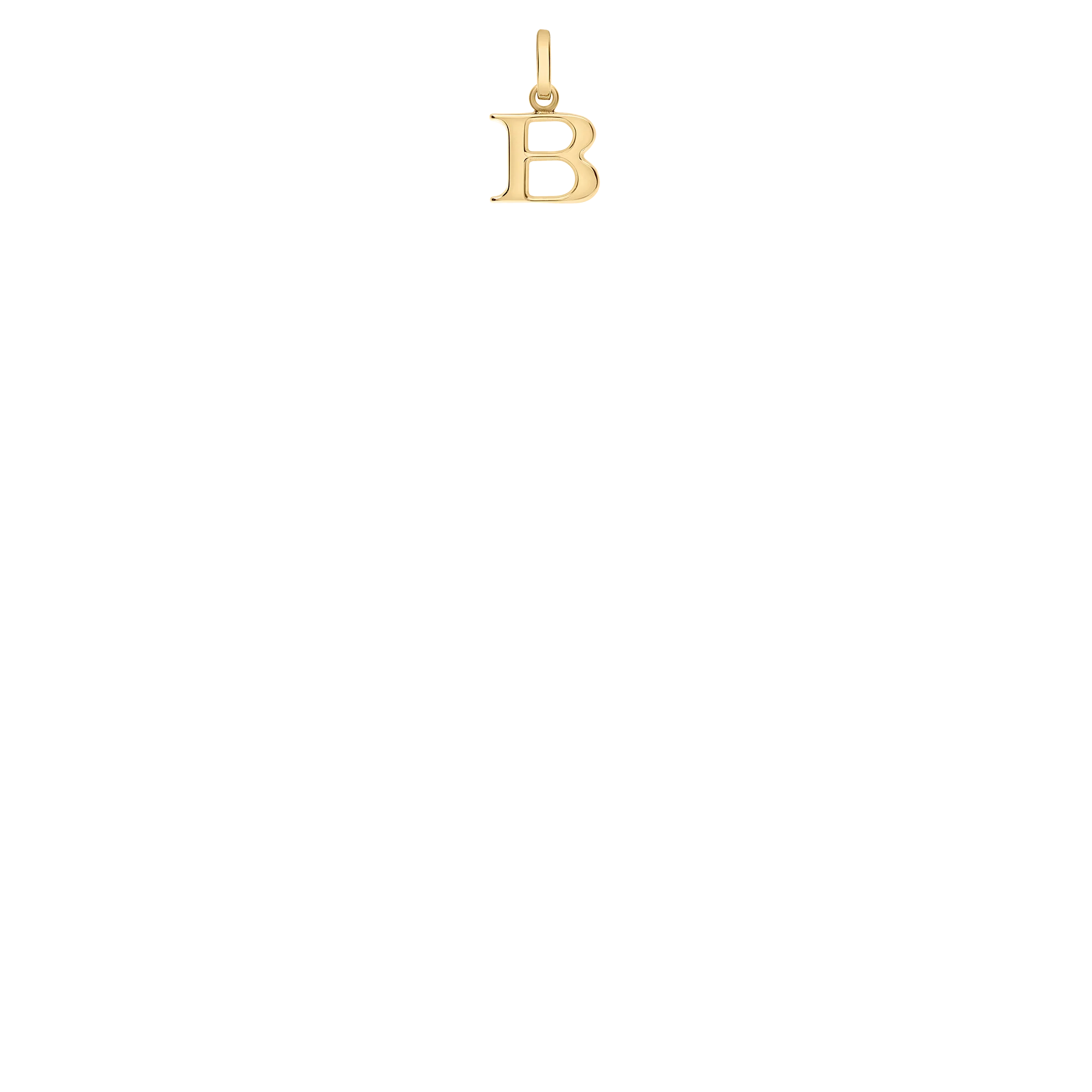 Pendant letter 0.74g 18K gold - Image 2