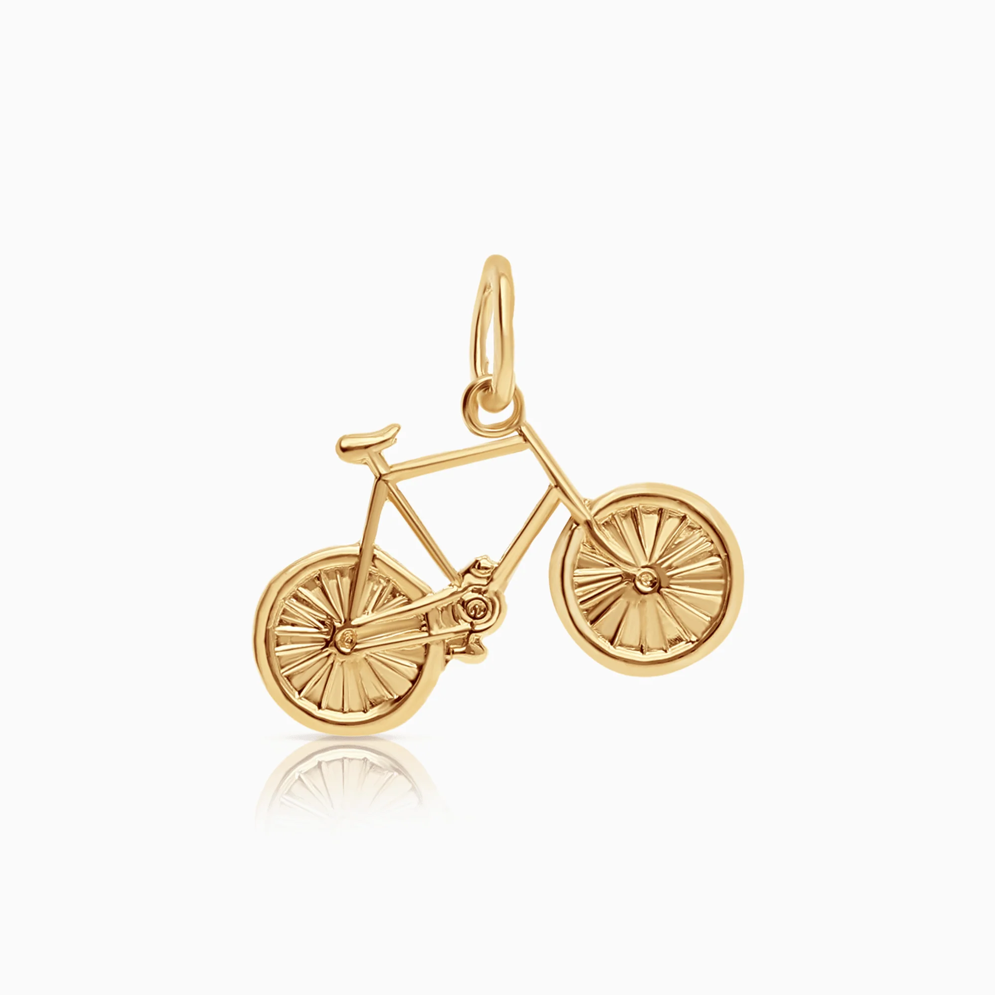 Pendant bicycle 0.81g 18K gold