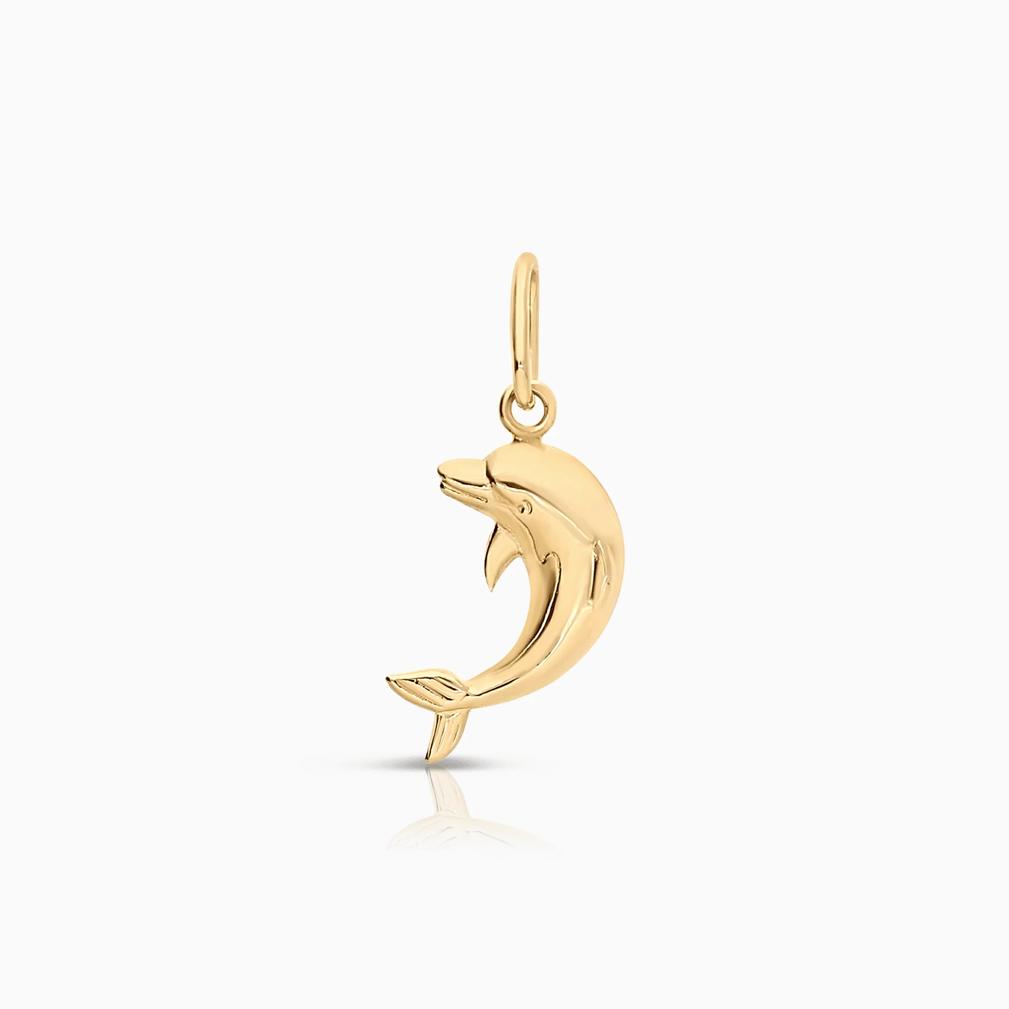 Dolphin pendant 0.17g 18K gold