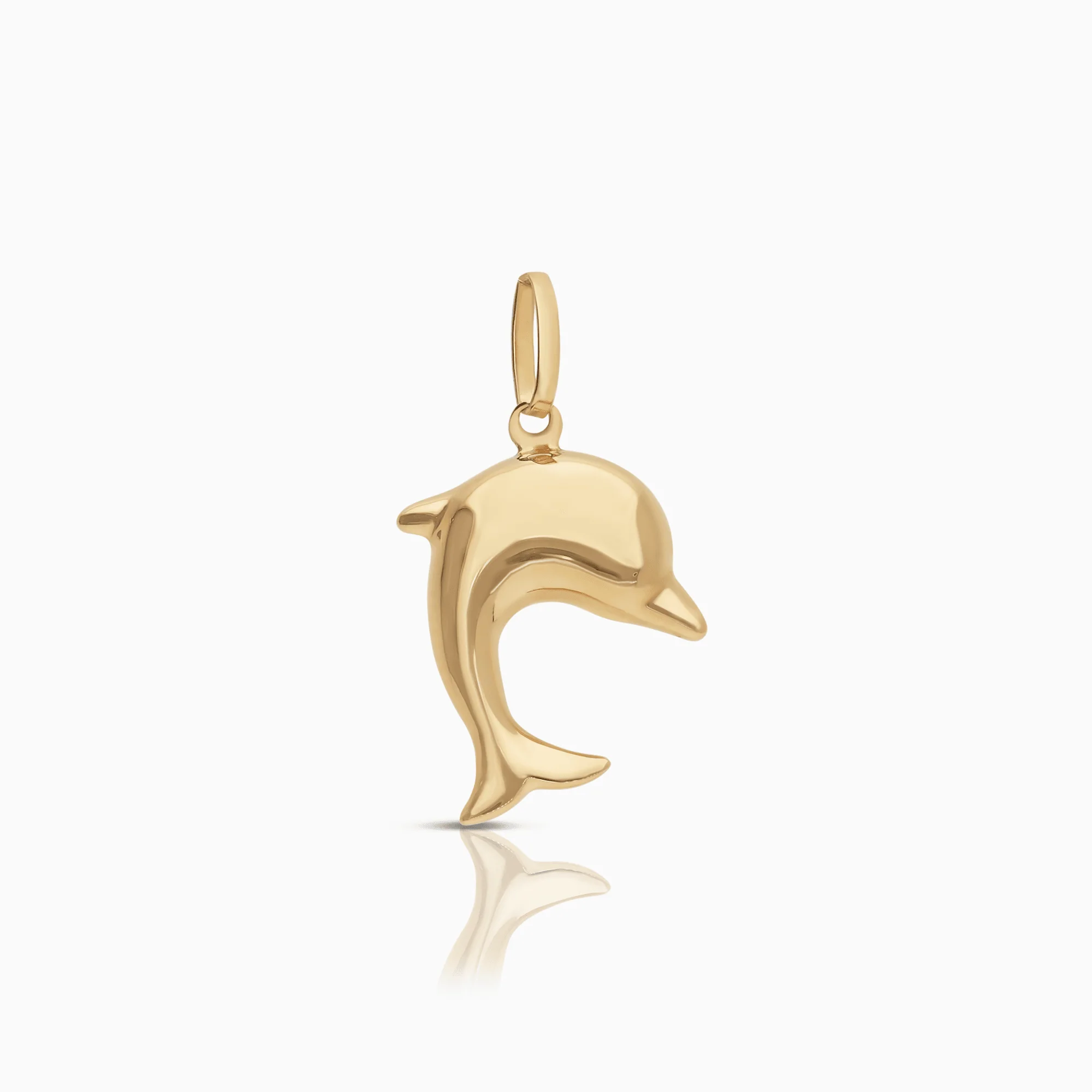 Pendant dolphin 0.71g 18K gold