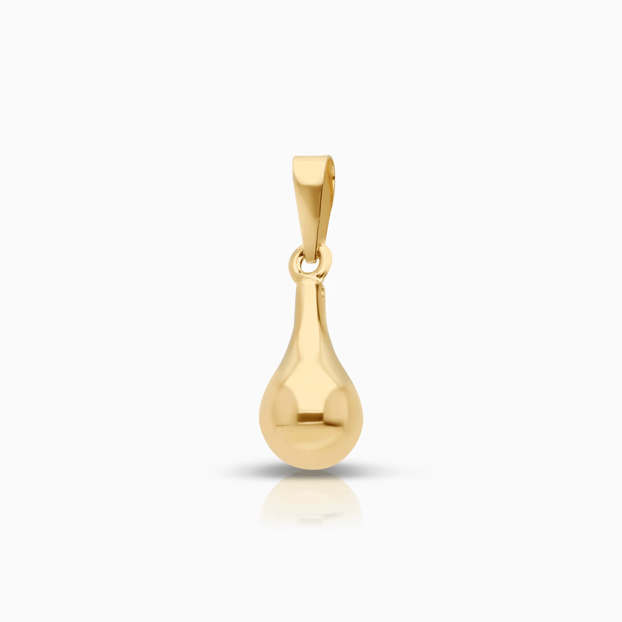 Drop pendant 0.42g 18K gold