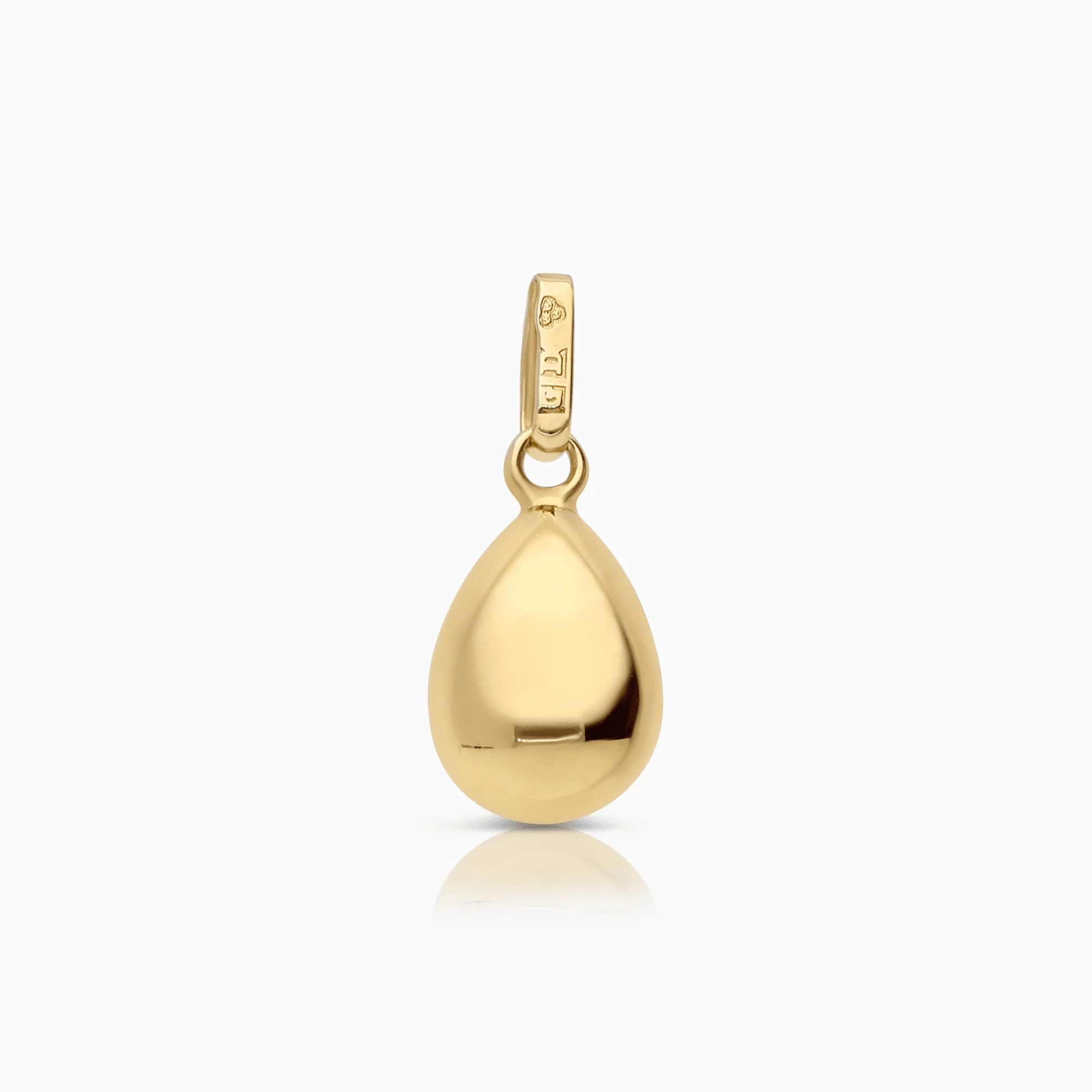 Drop pendant 0.63g 18K gold