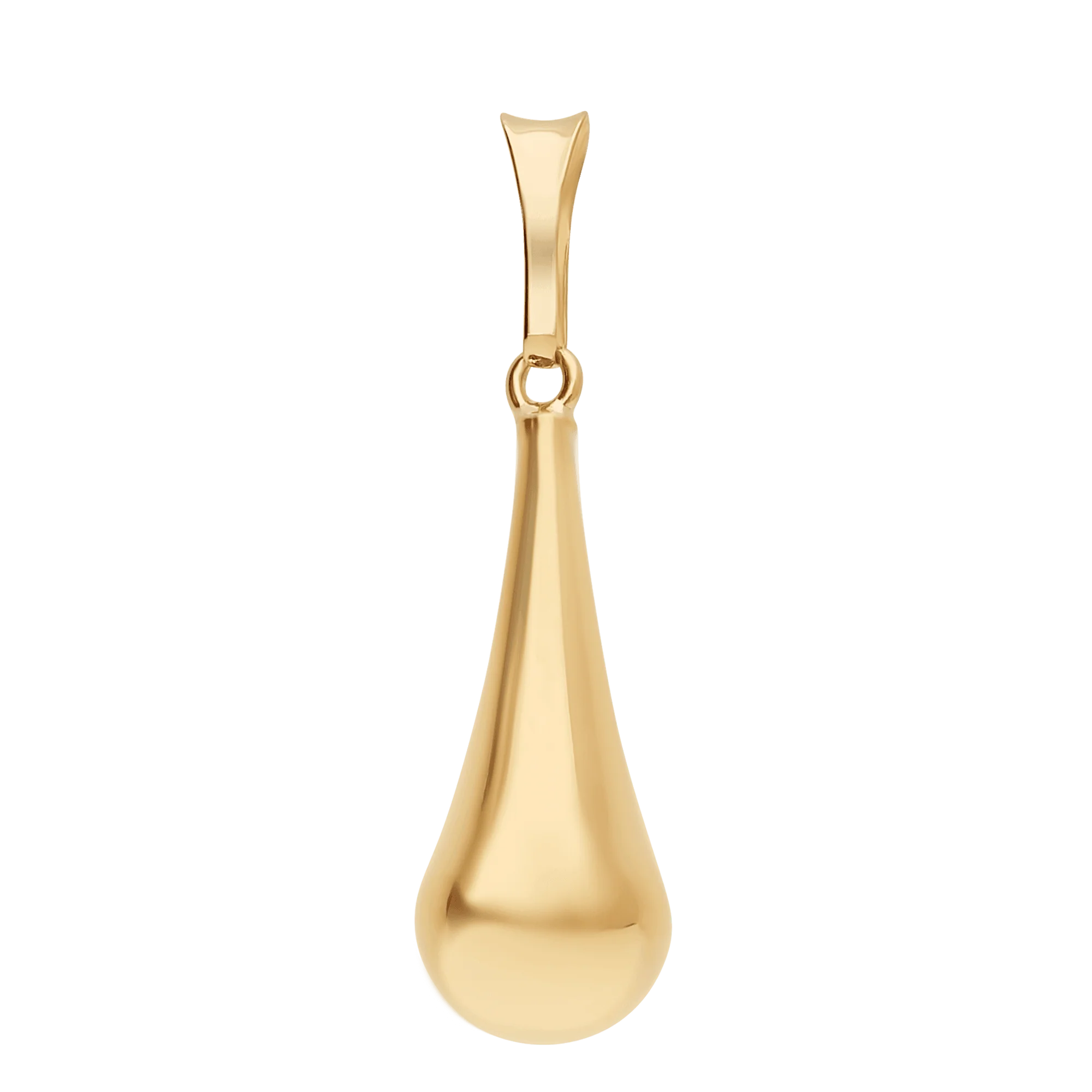 Drop pendant 1.72g 18K gold - Image 2