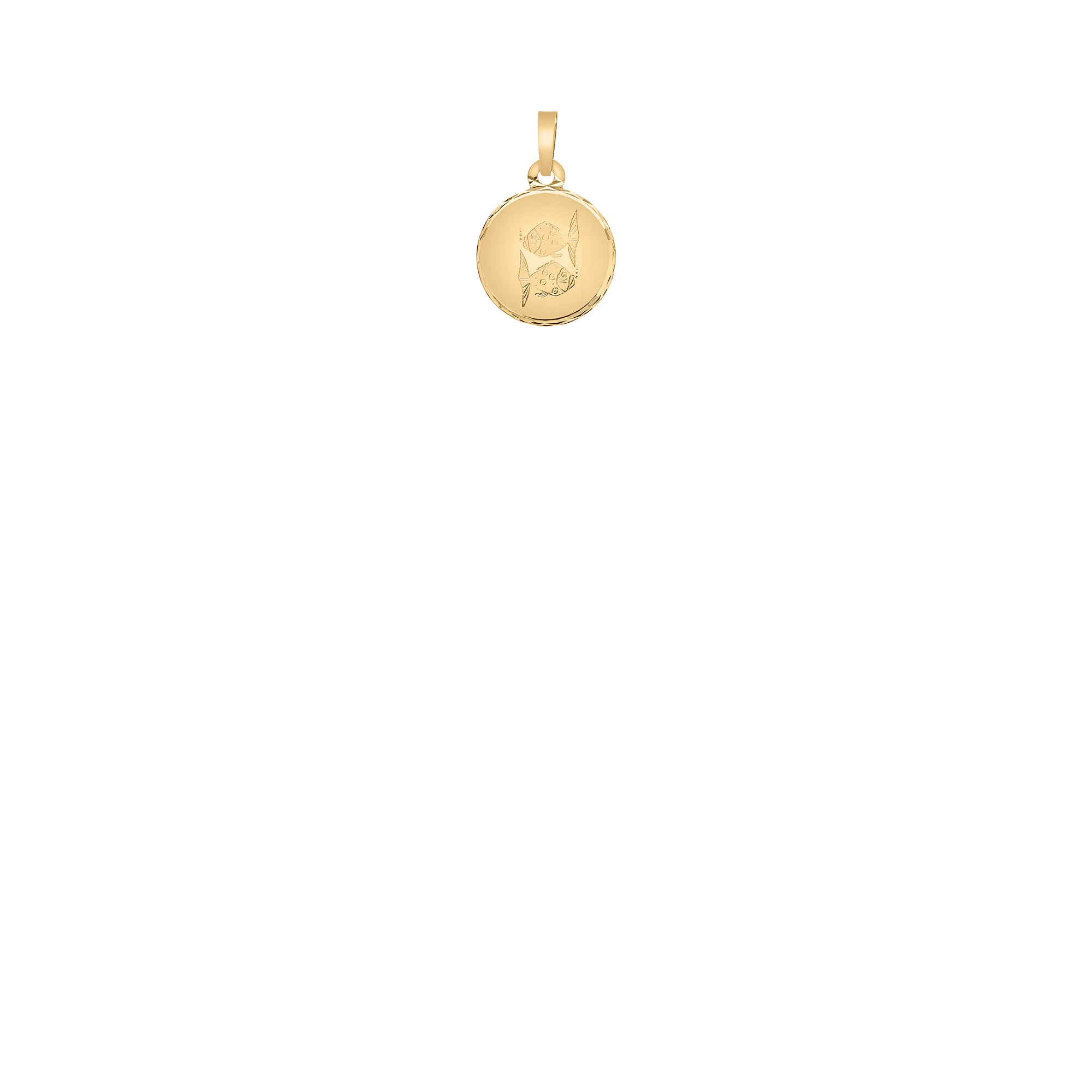 Fish pendant 0.65g 18K gold - Image 2