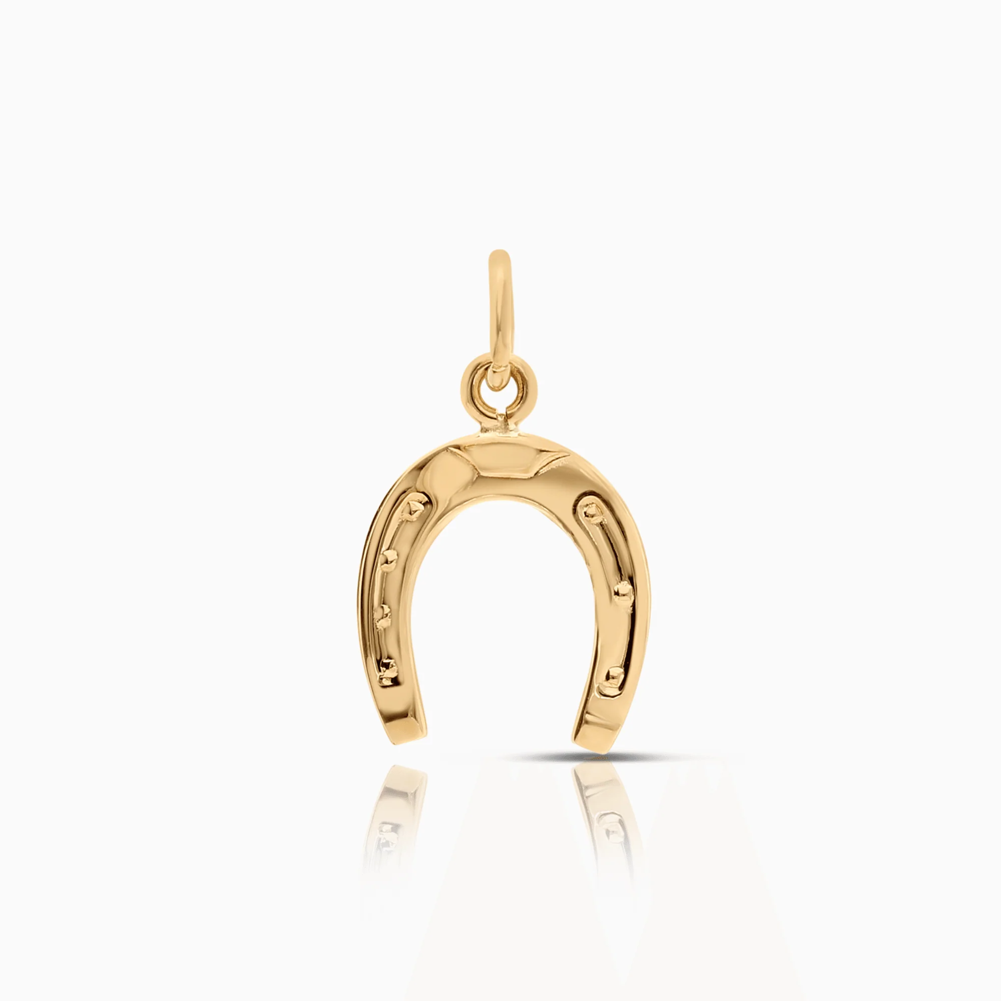 Horseshoe pendant 0.64g 18K gold