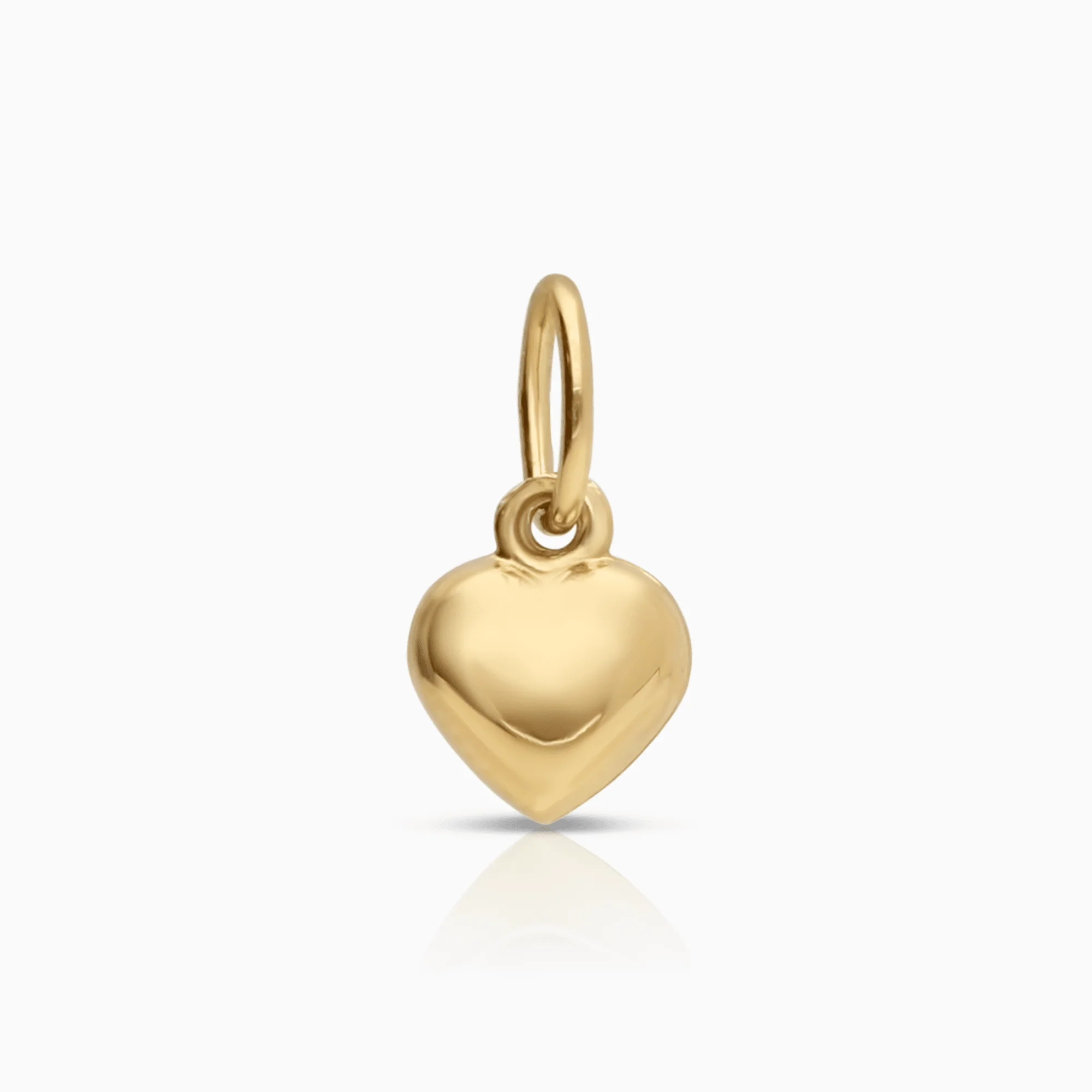 Pendant heart 0.18g 18K gold