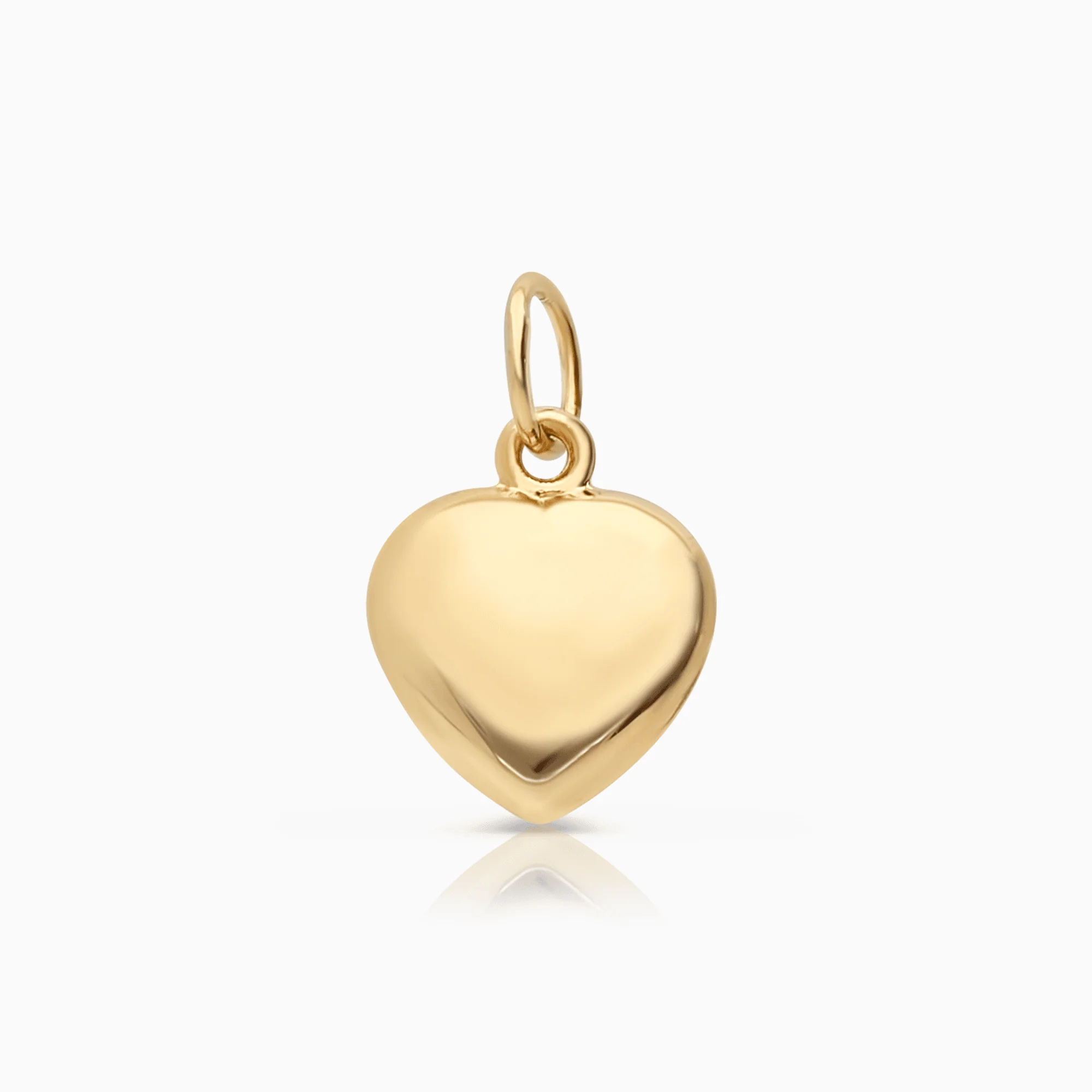 Heart pendant 0.36g 18K gold