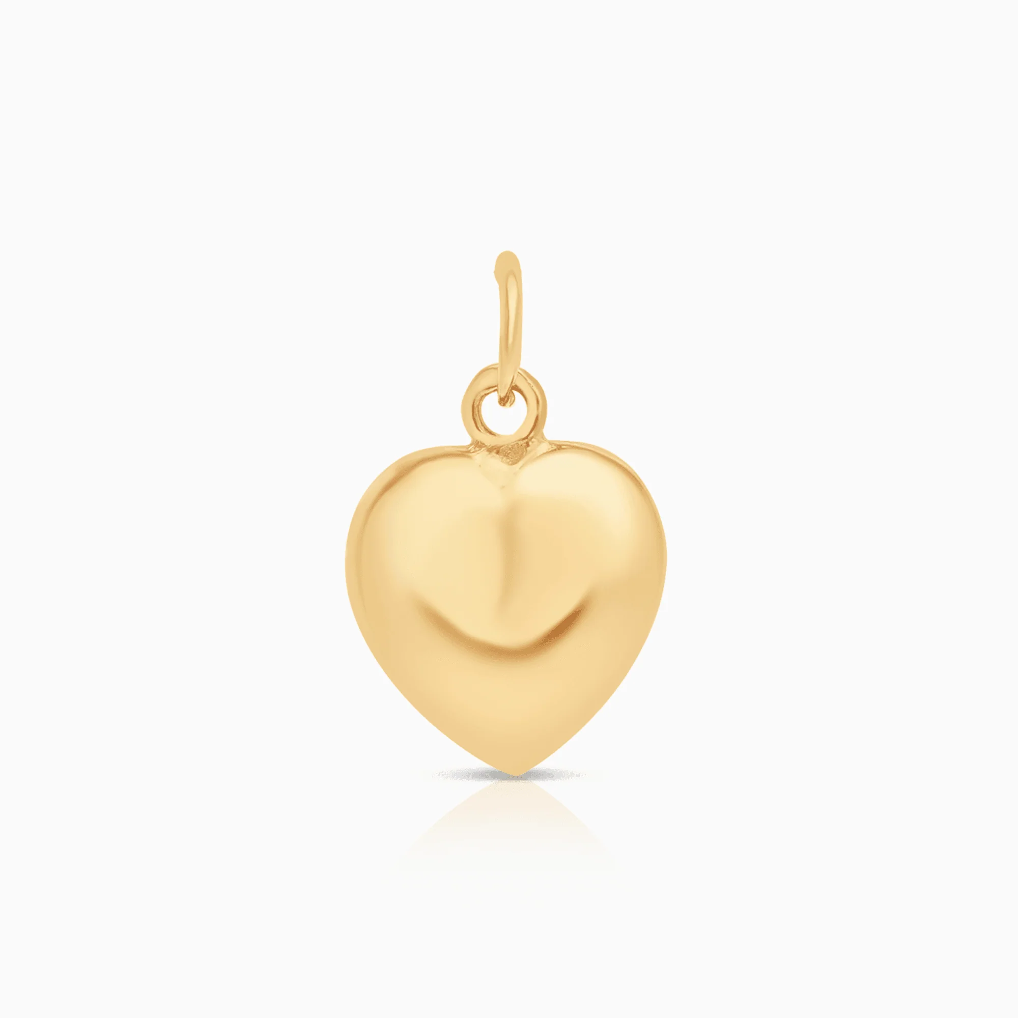 Heart pendant 0.59g 18K gold
