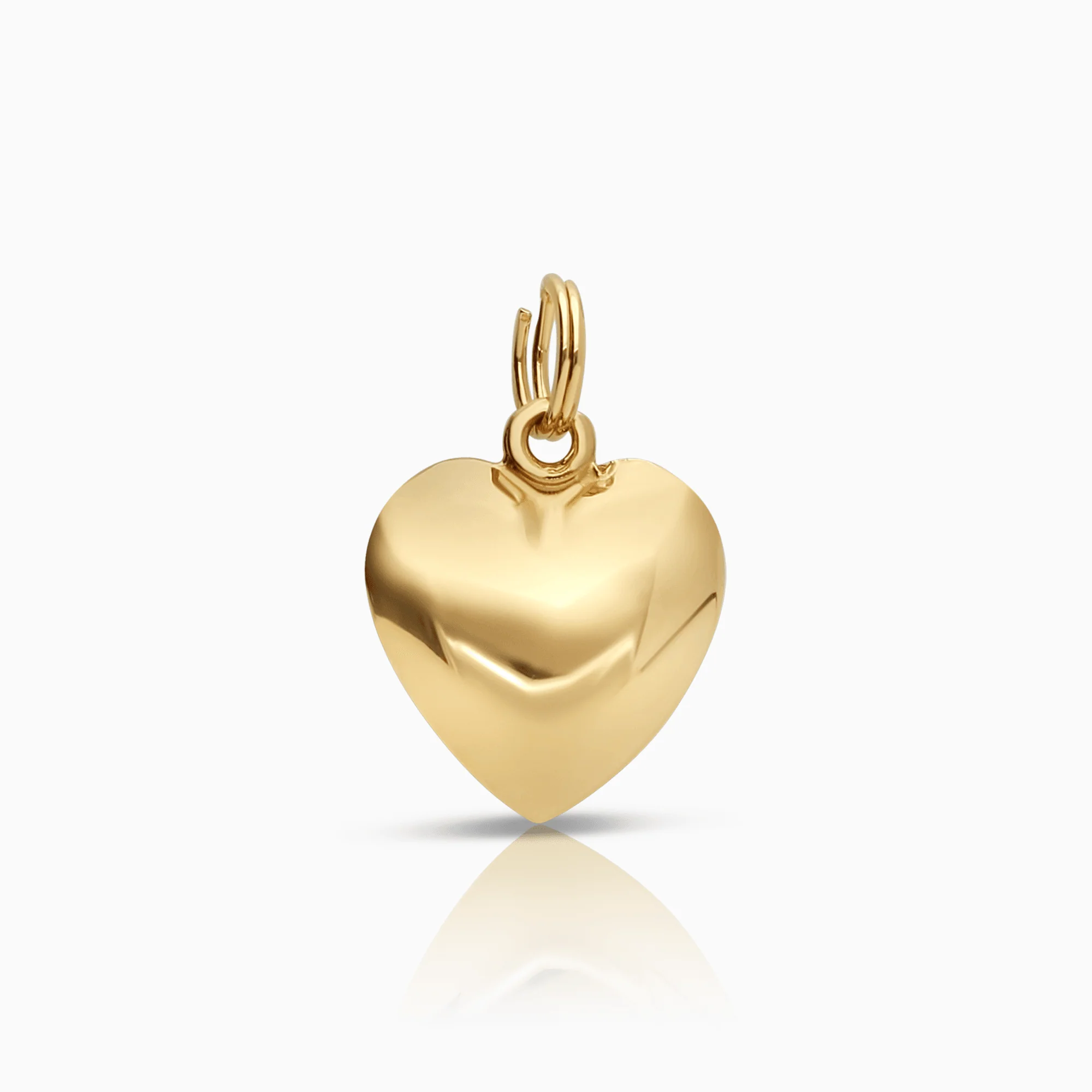 Heart pendant 0.65g 18K gold