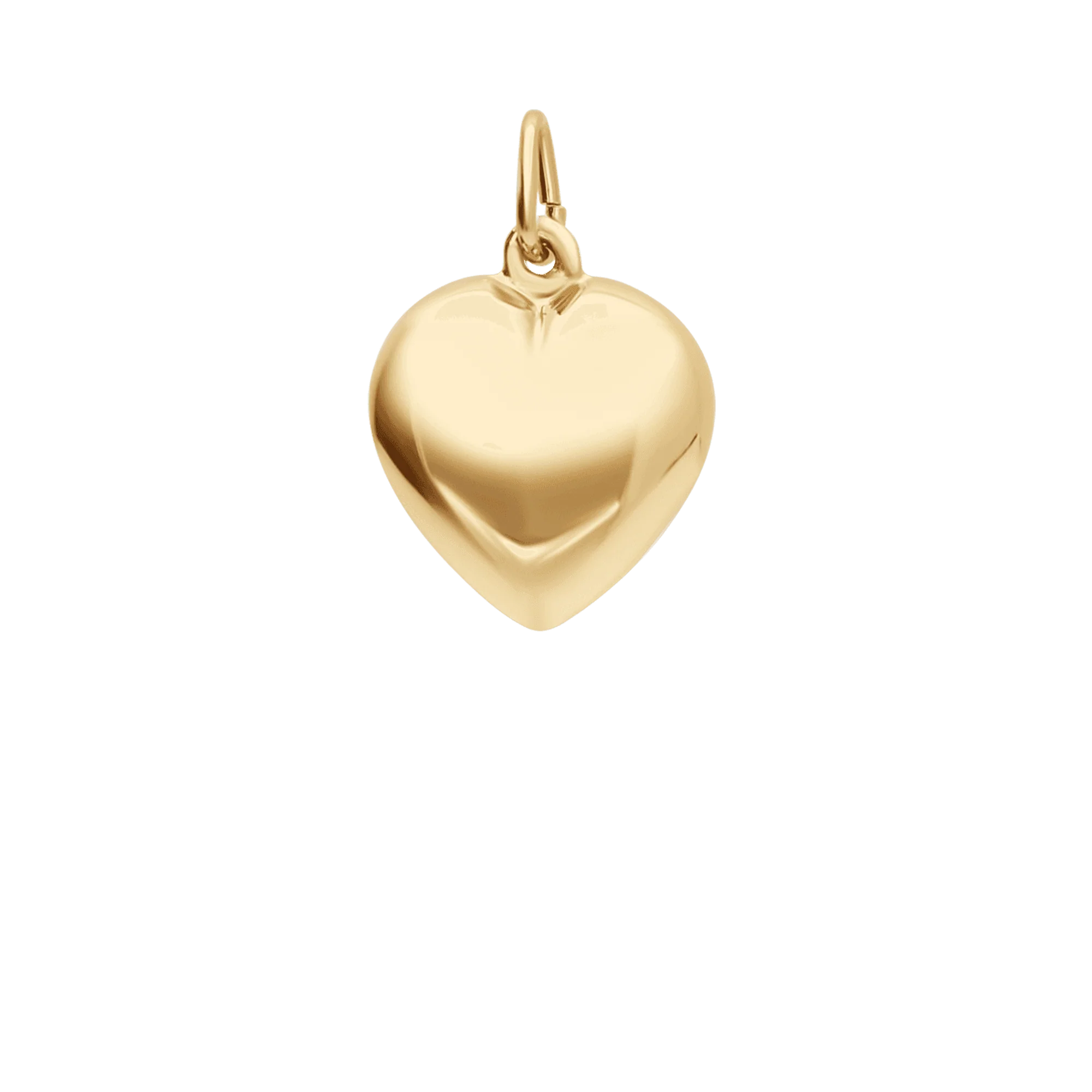 Heart pendant 0.70g 18K gold - Image 2