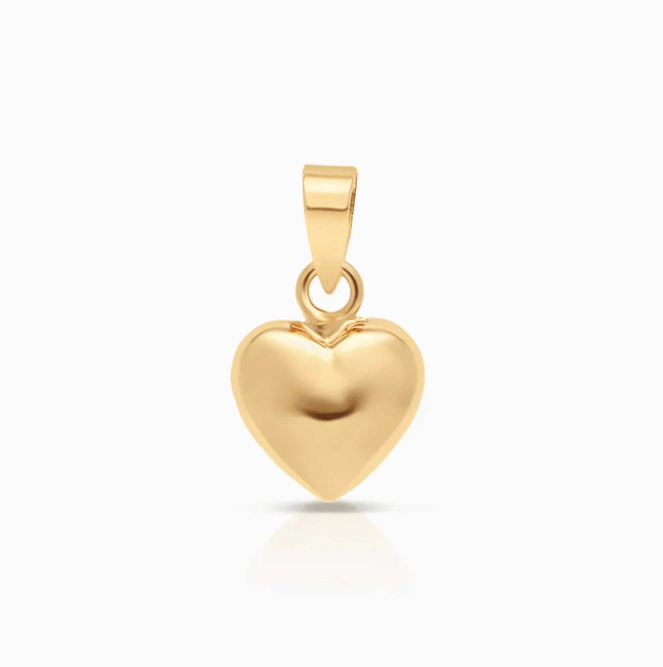 Heart pendant 0.77g 18K gold