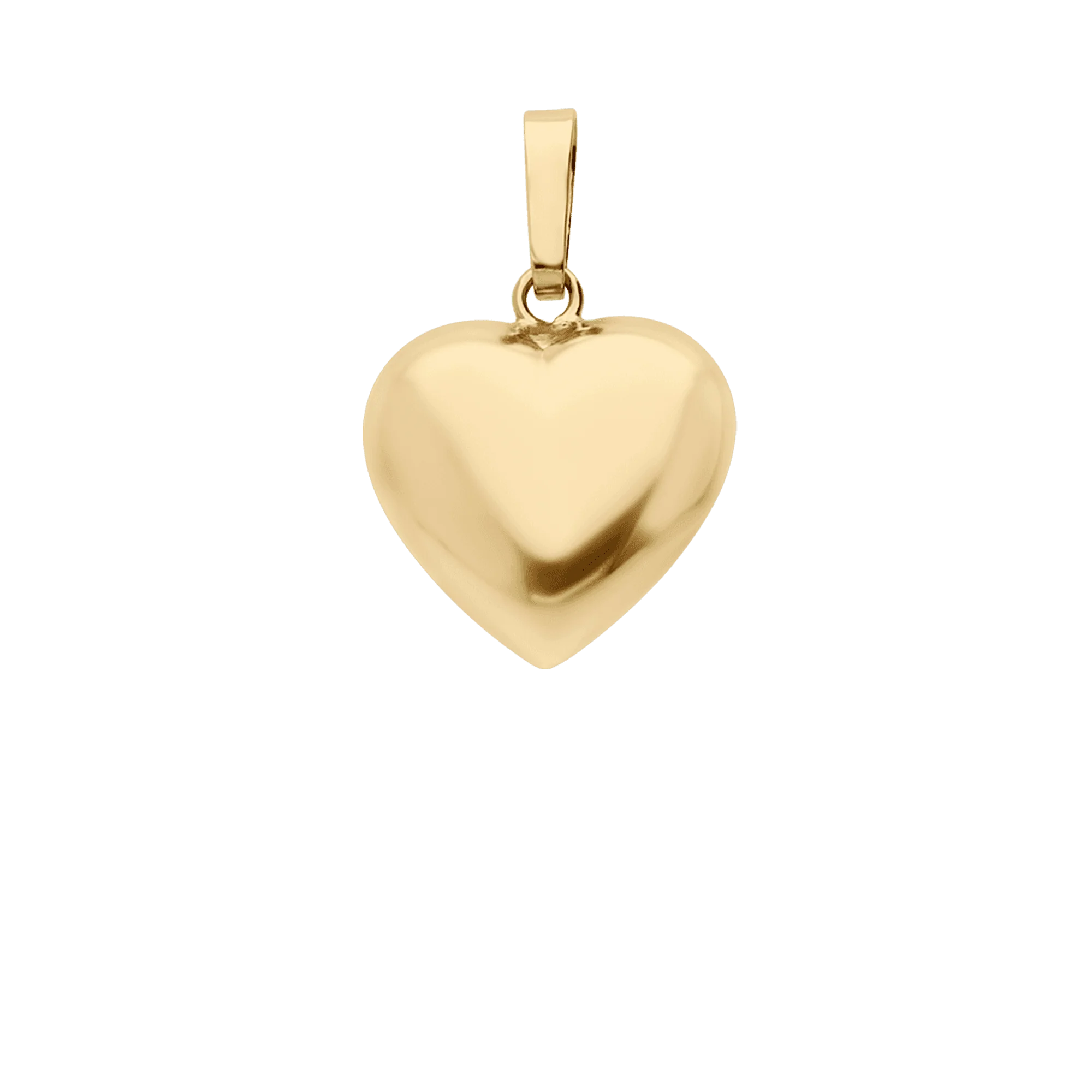 Pendant heart 0.78g 18K gold - Image 2