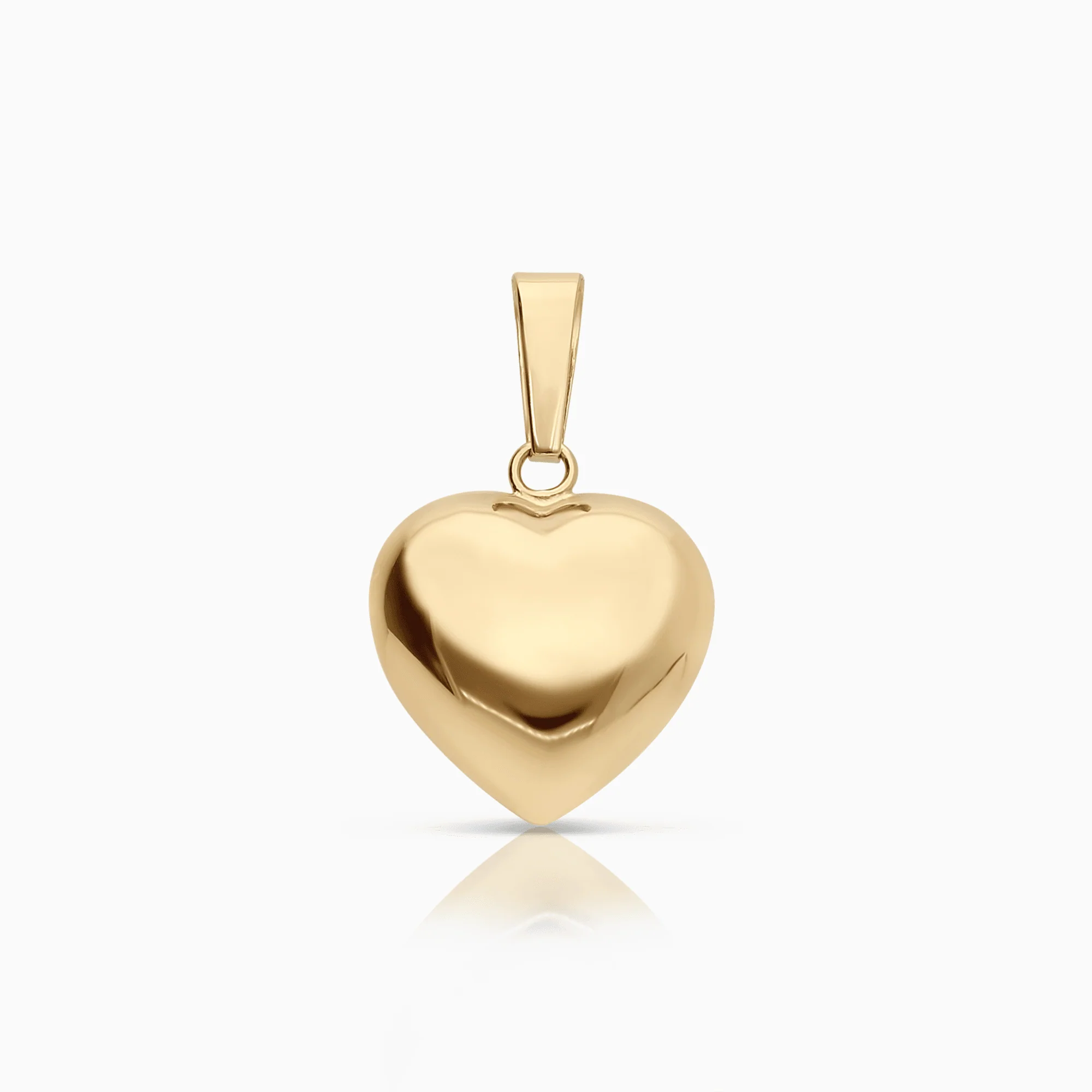 Heart pendant 0.85g 18K gold