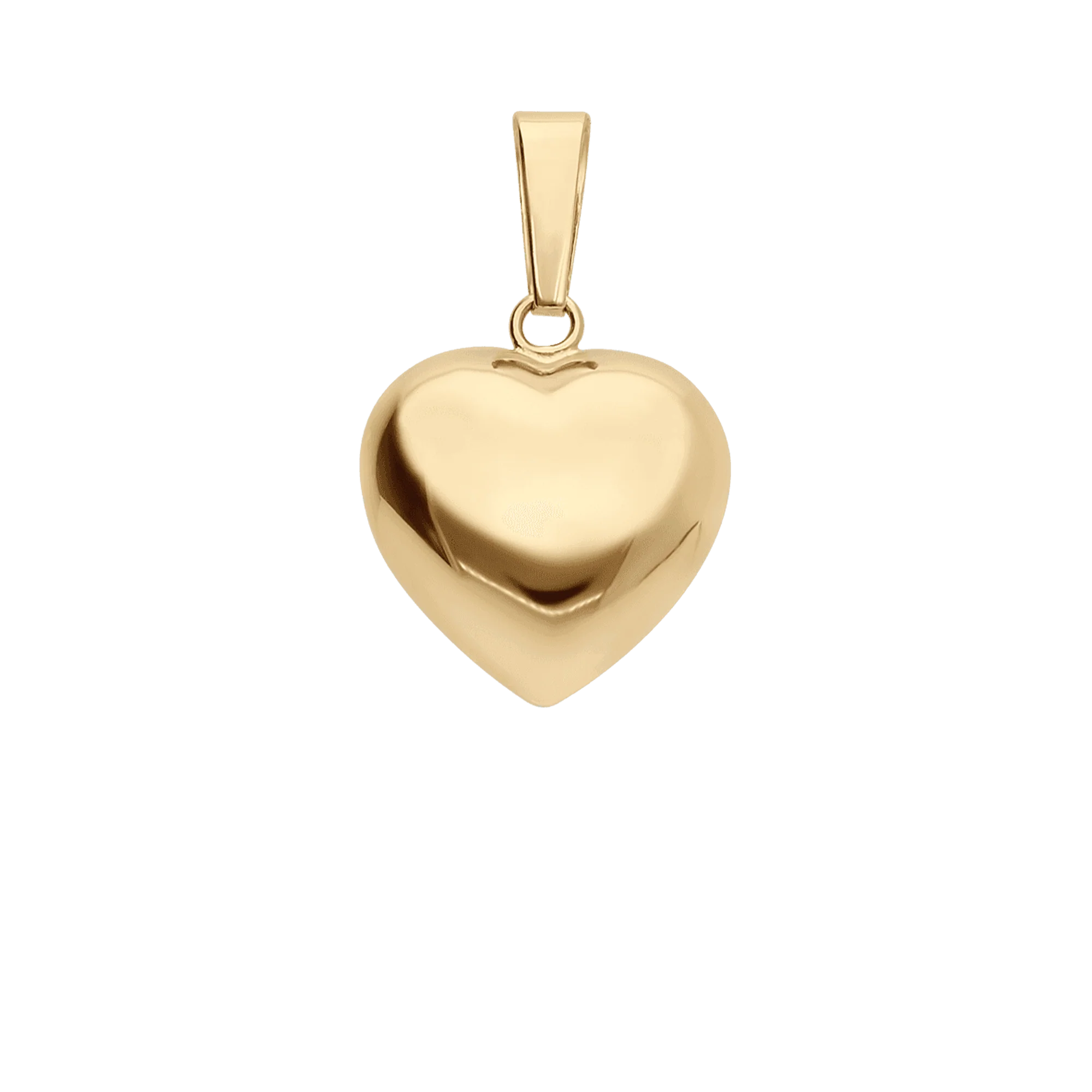 Heart pendant 0.85g 18K gold - Image 2