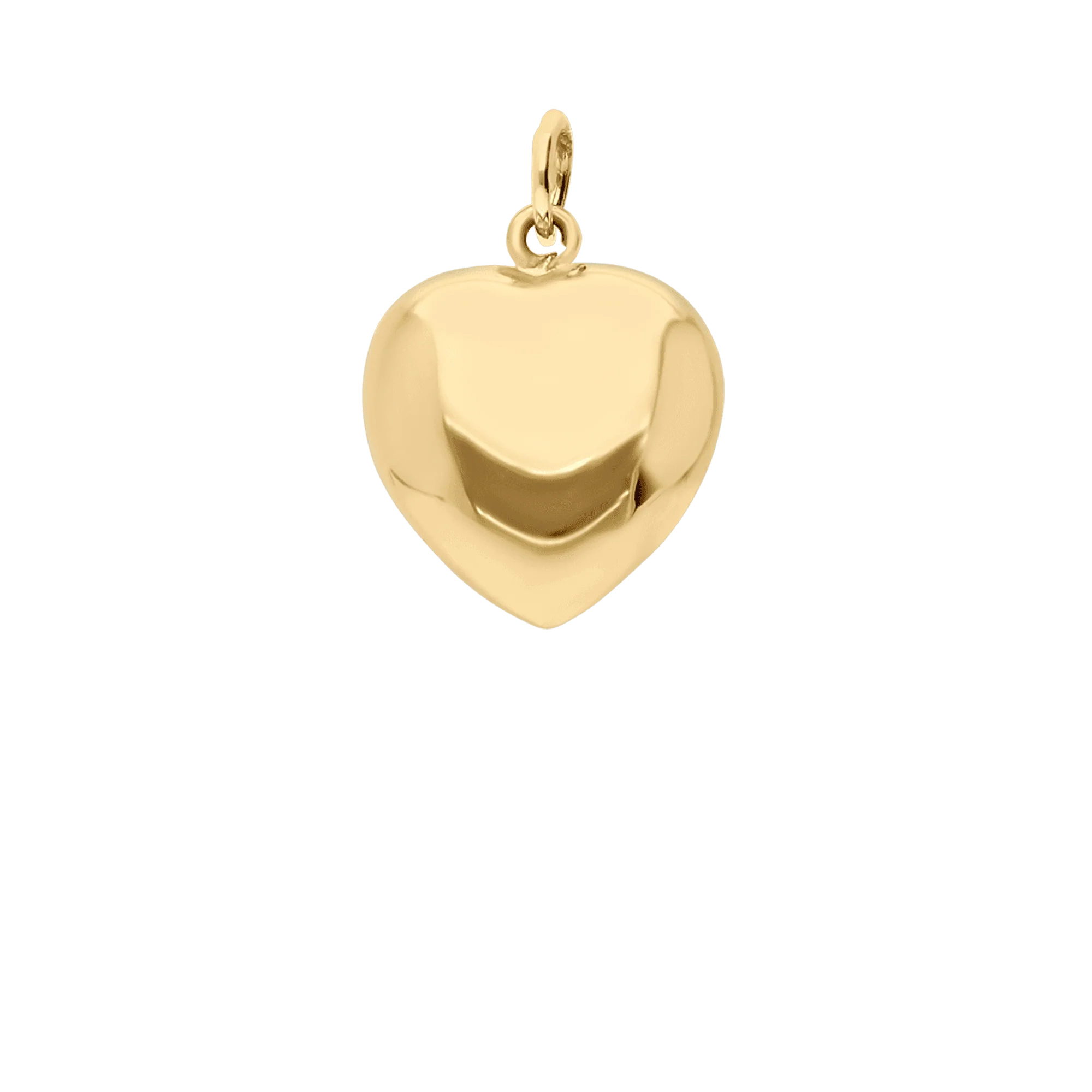 Heart pendant 0.86g 18K gold - Image 2