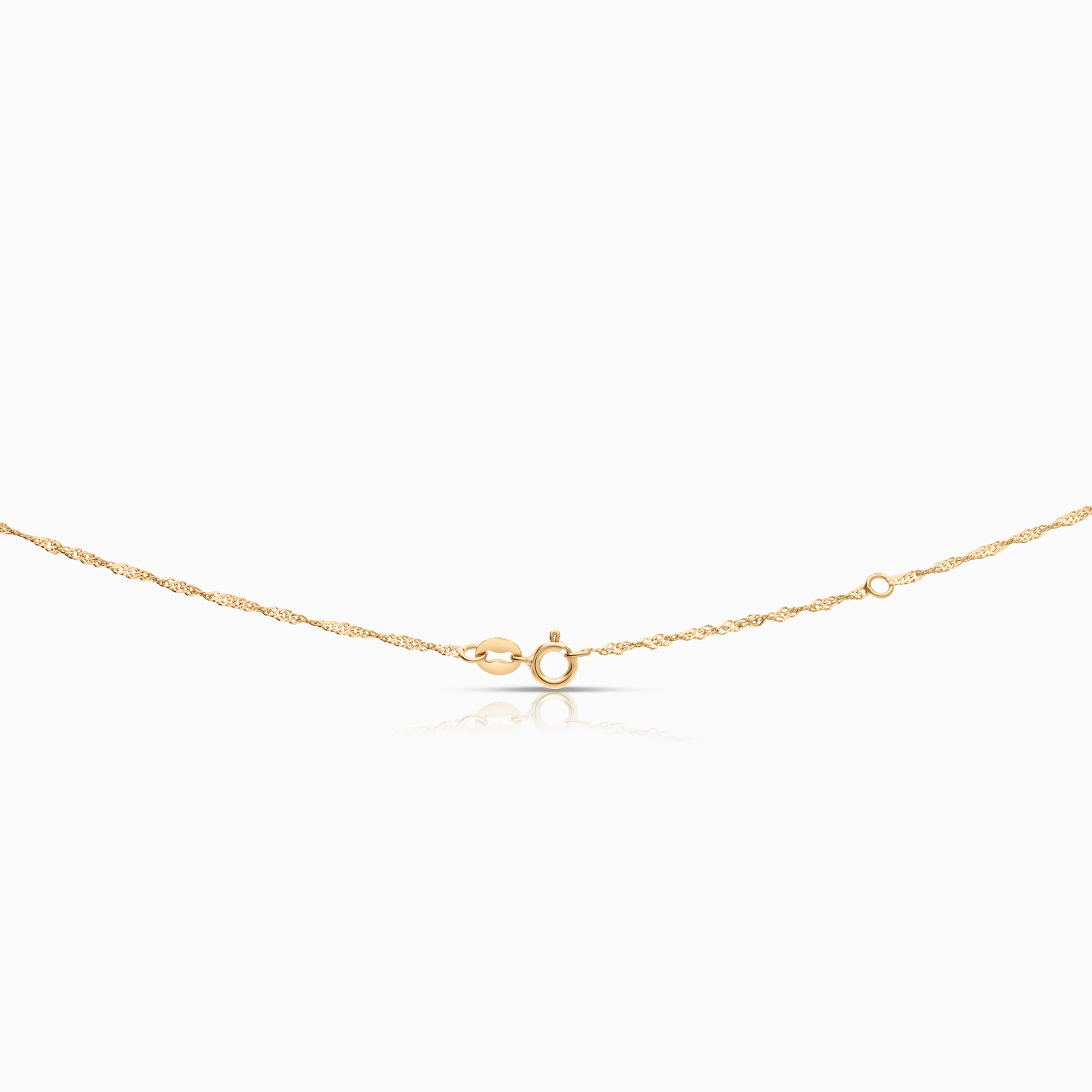 Heart pendant 1.57g 18K gold - Image 2