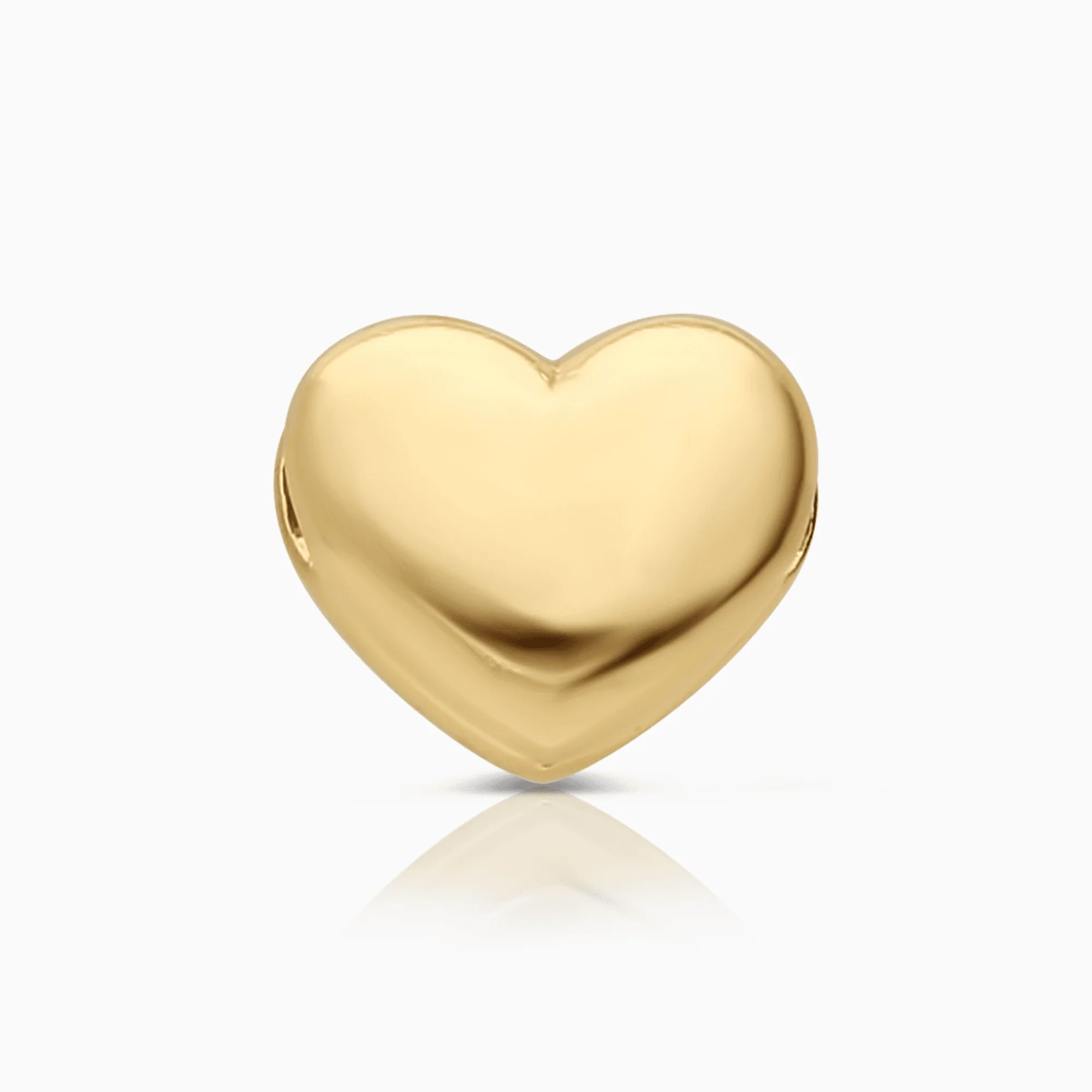 Pendant heart 1.05g 18K gold