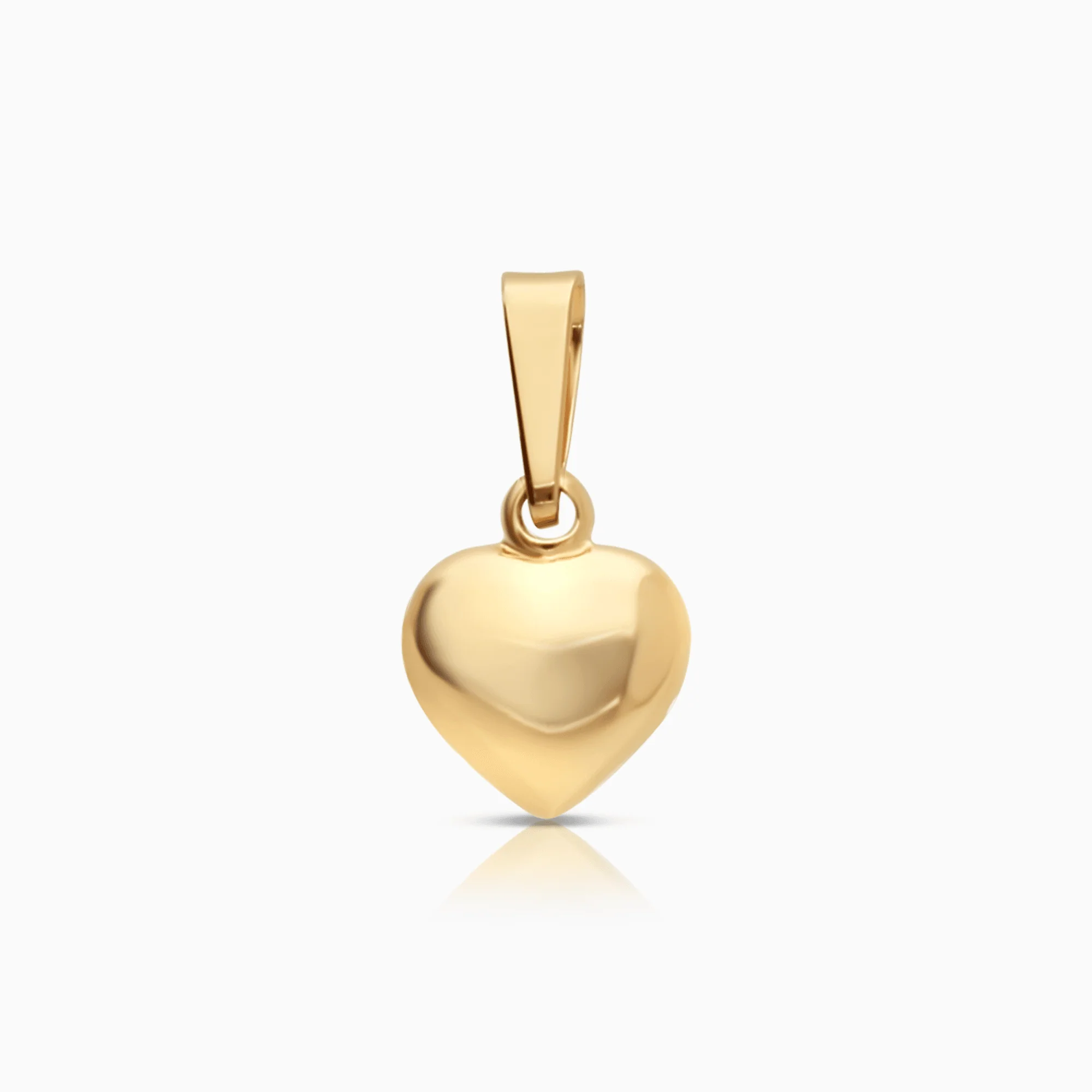 Heart pendant 1.46g 18K gold