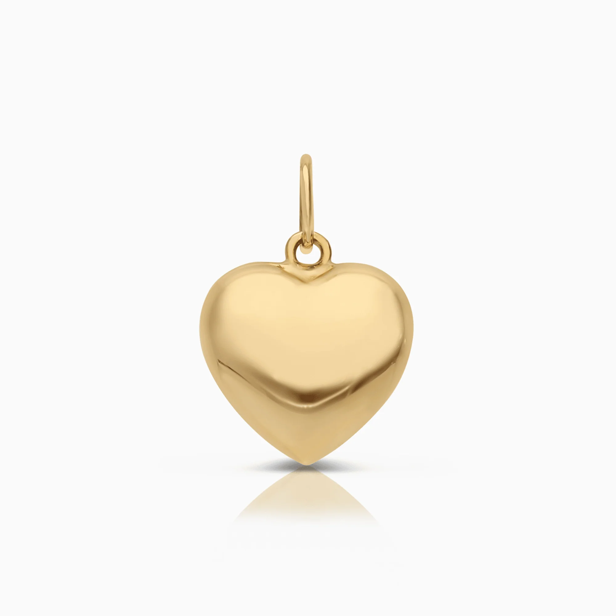 Heart pendant 1.50g 18K gold