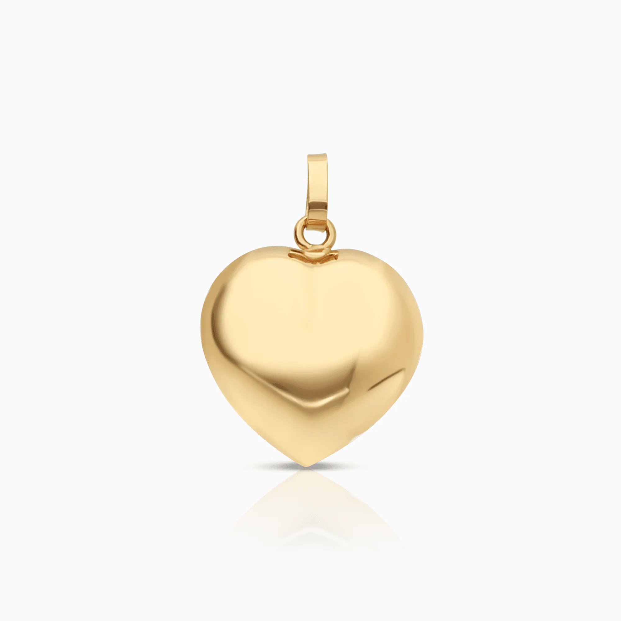 Heart pendant 1.50g 18K gold