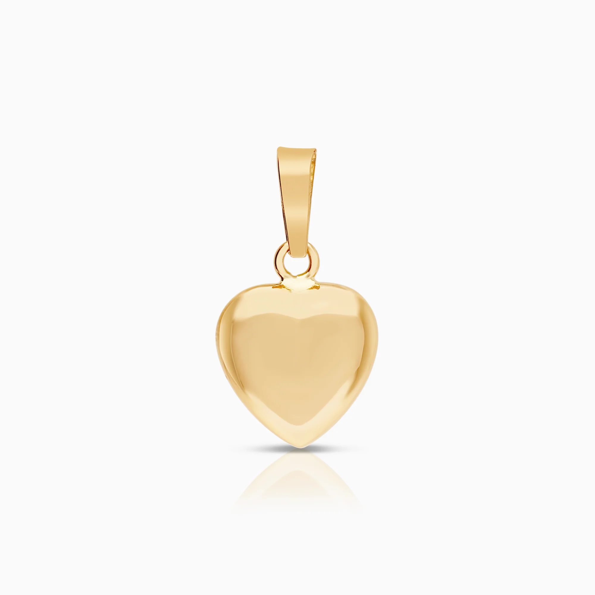 Heart pendant 2.94g 18K gold