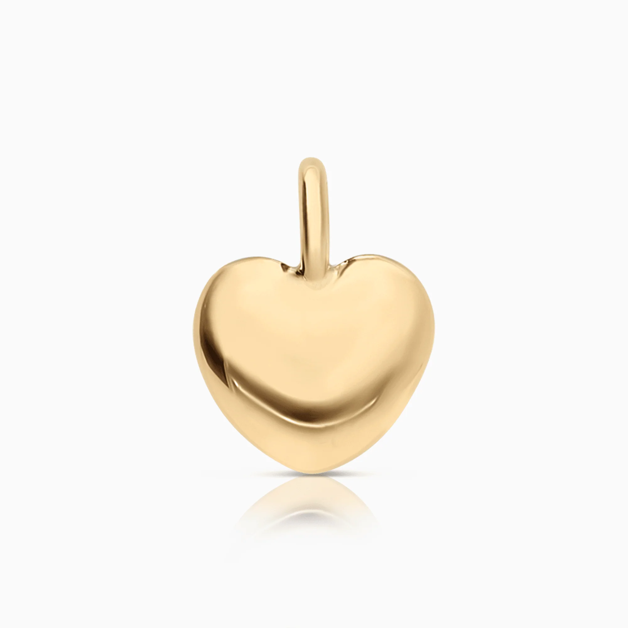Heart pendant 2.56g 18K gold