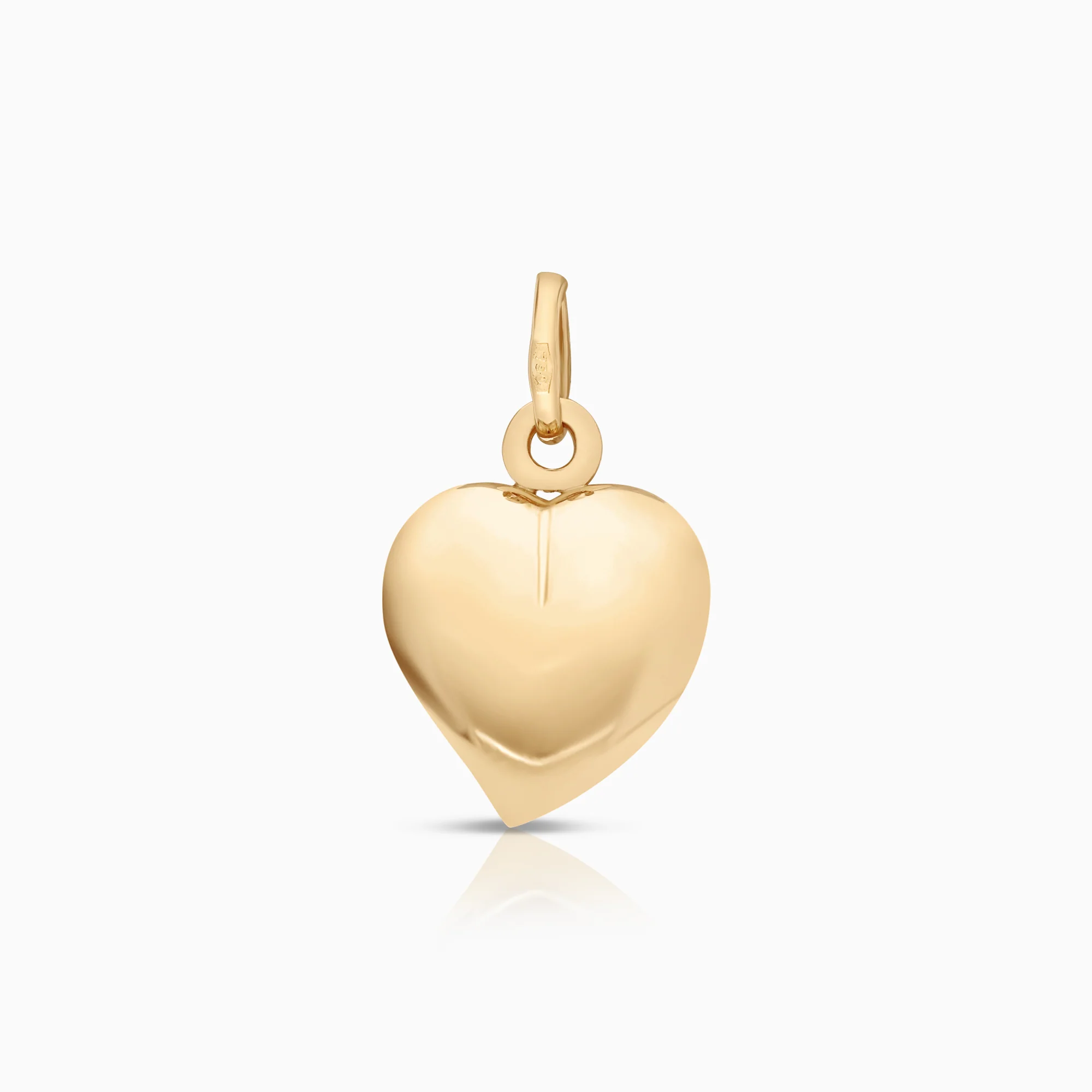 Heart pendant 1.67g 18K gold